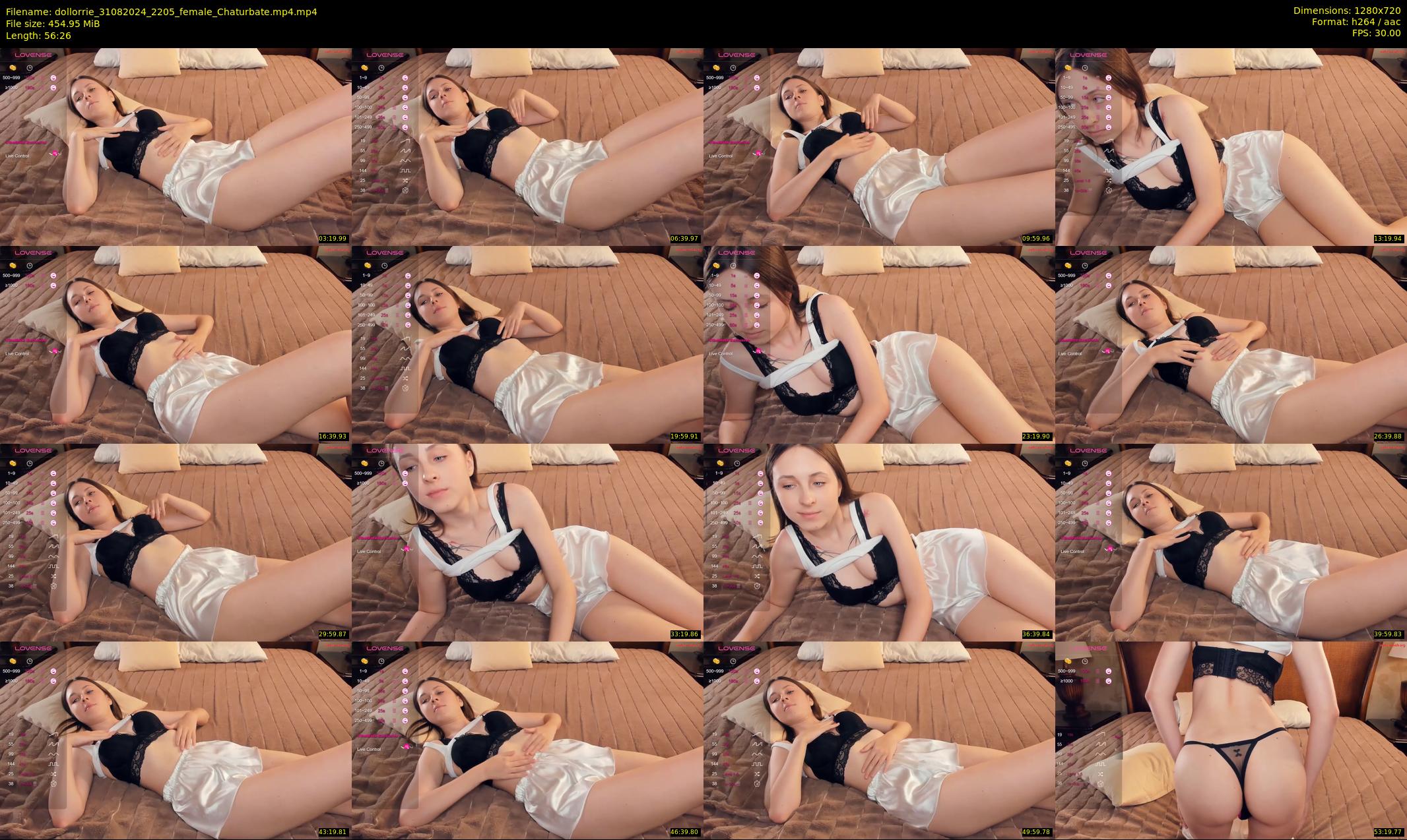 dollorrie — 57 minute Chaturbate couple cam show recording, 720p, Aug 31, 2024