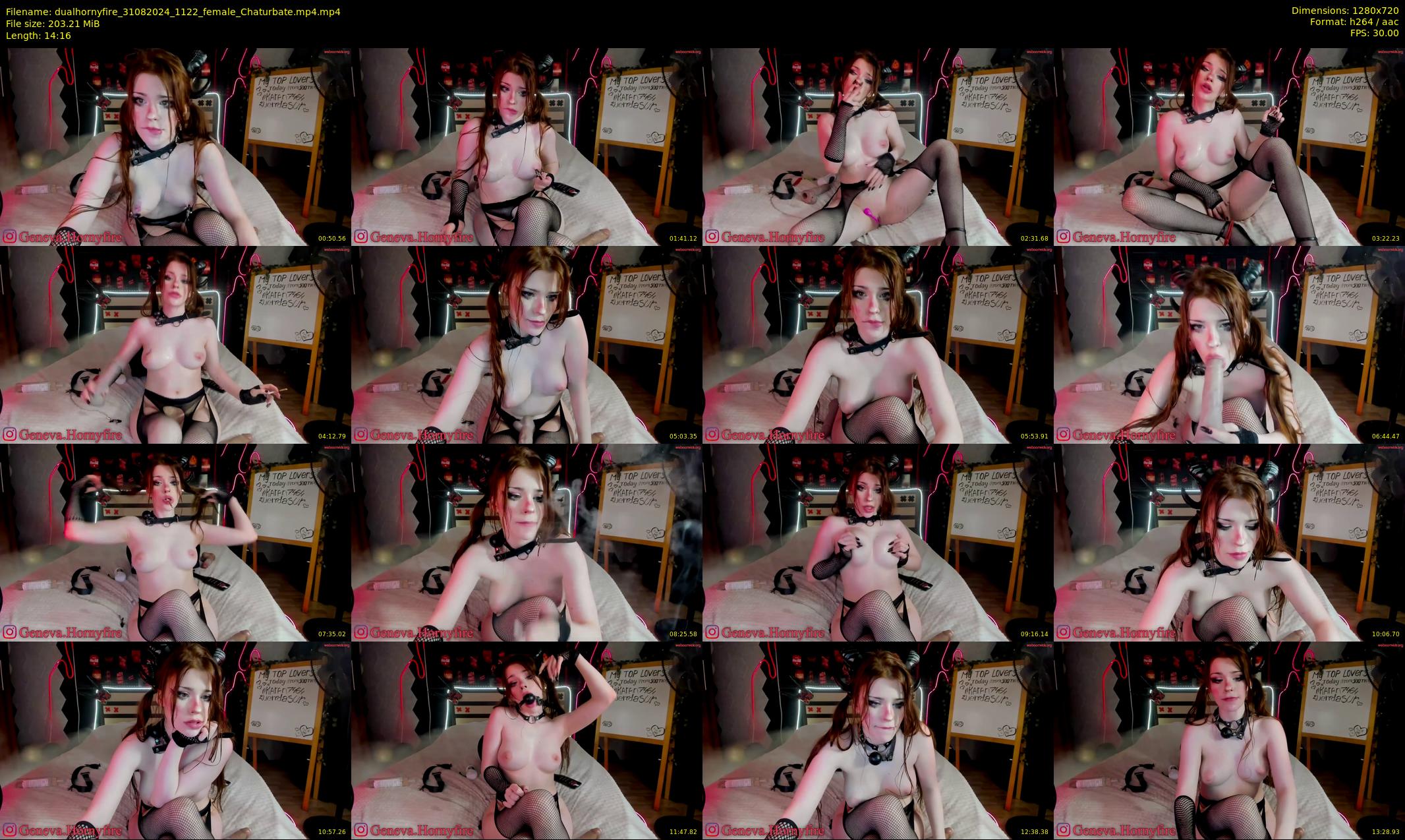 dualhornyfire — 15 minute Chaturbate couple cam show recording, 720p, Aug 31, 2024