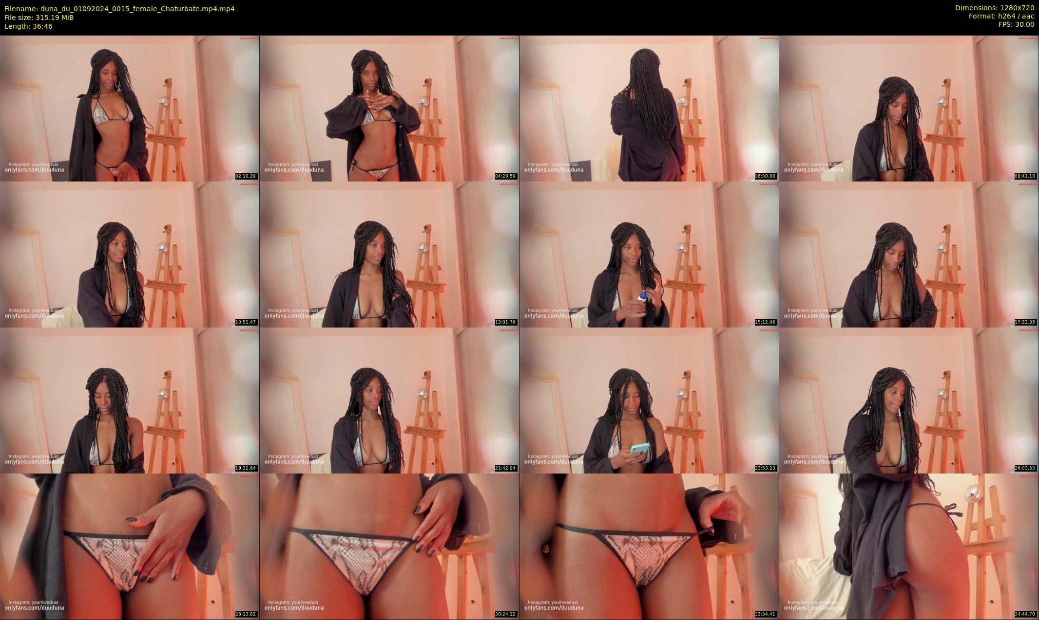 duna_du — 37 minute Chaturbate female cam show recording, 720p, Sep 1, 2024