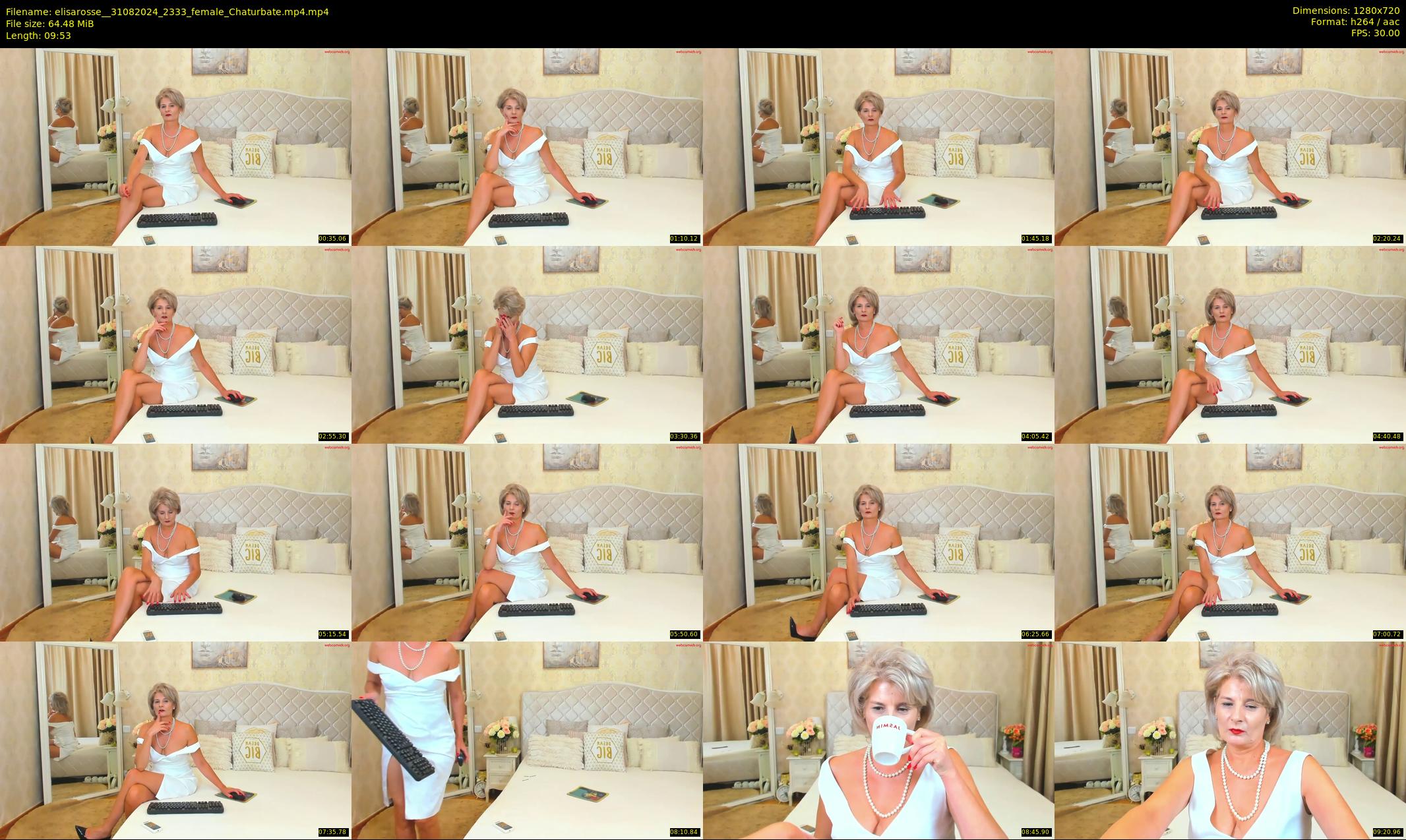 elisarosse_ — 10 minute Chaturbate female cam show recording, 720p, Aug 31, 2024