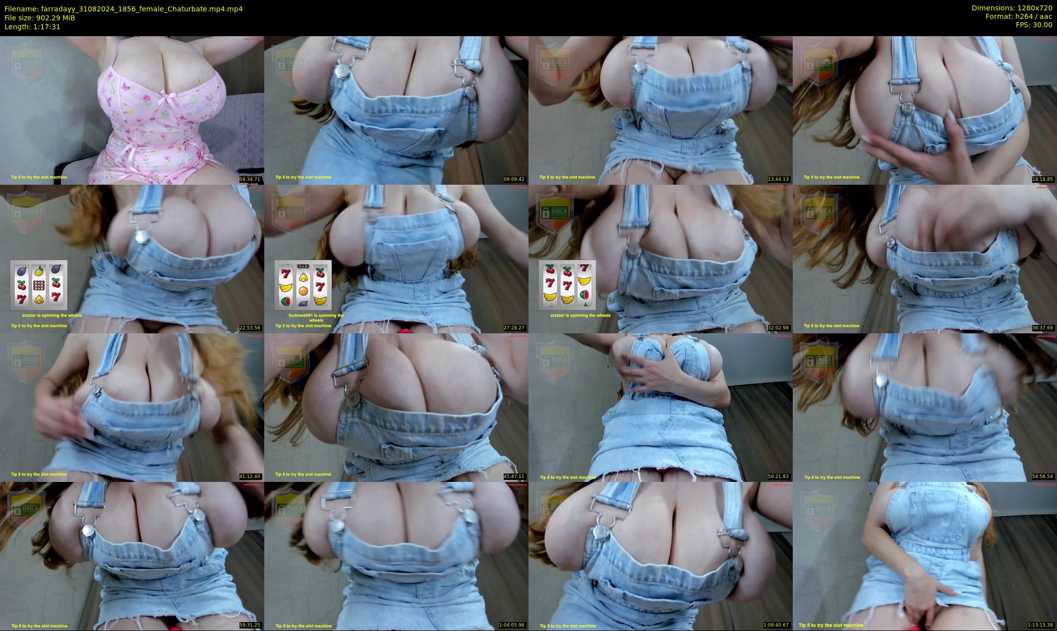 farradayy — 78 minute Chaturbate female cam show recording, 720p, Aug 31, 2024