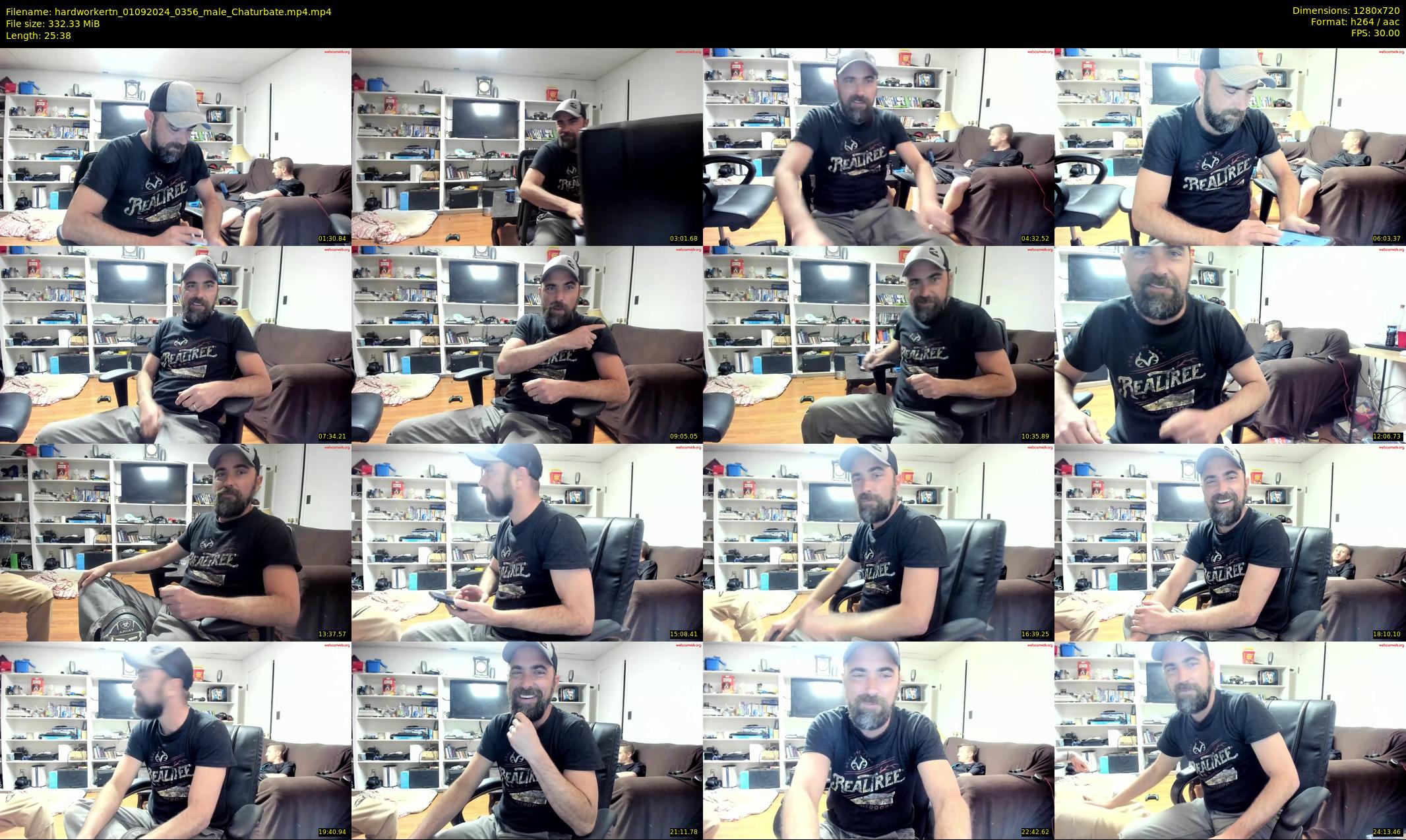 hardworkertn — 26 minute Chaturbate male cam show recording, 720p, Sep 1, 2024