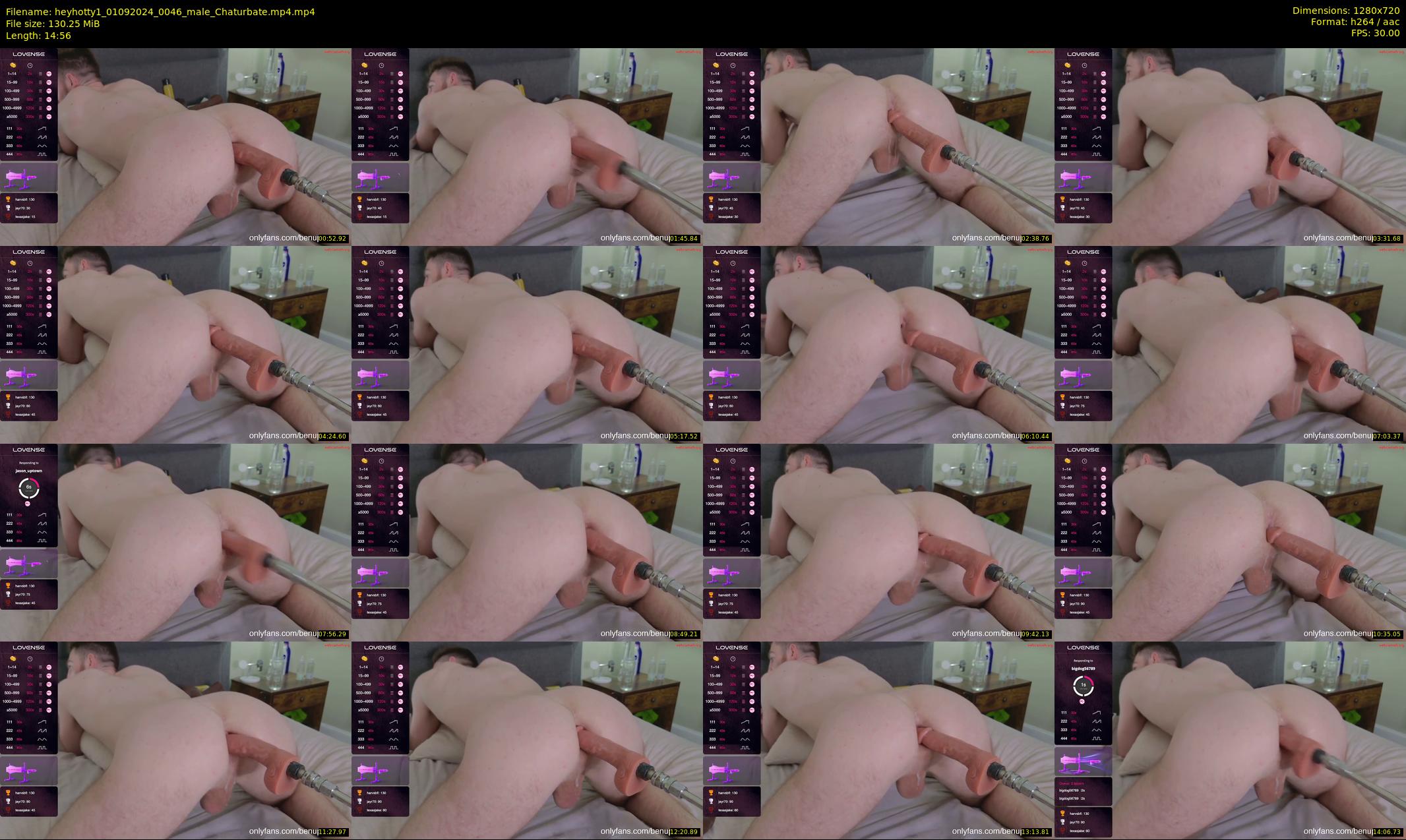 heyhotty1 — 15 minute Chaturbate male cam show recording, 720p, Sep 1, 2024