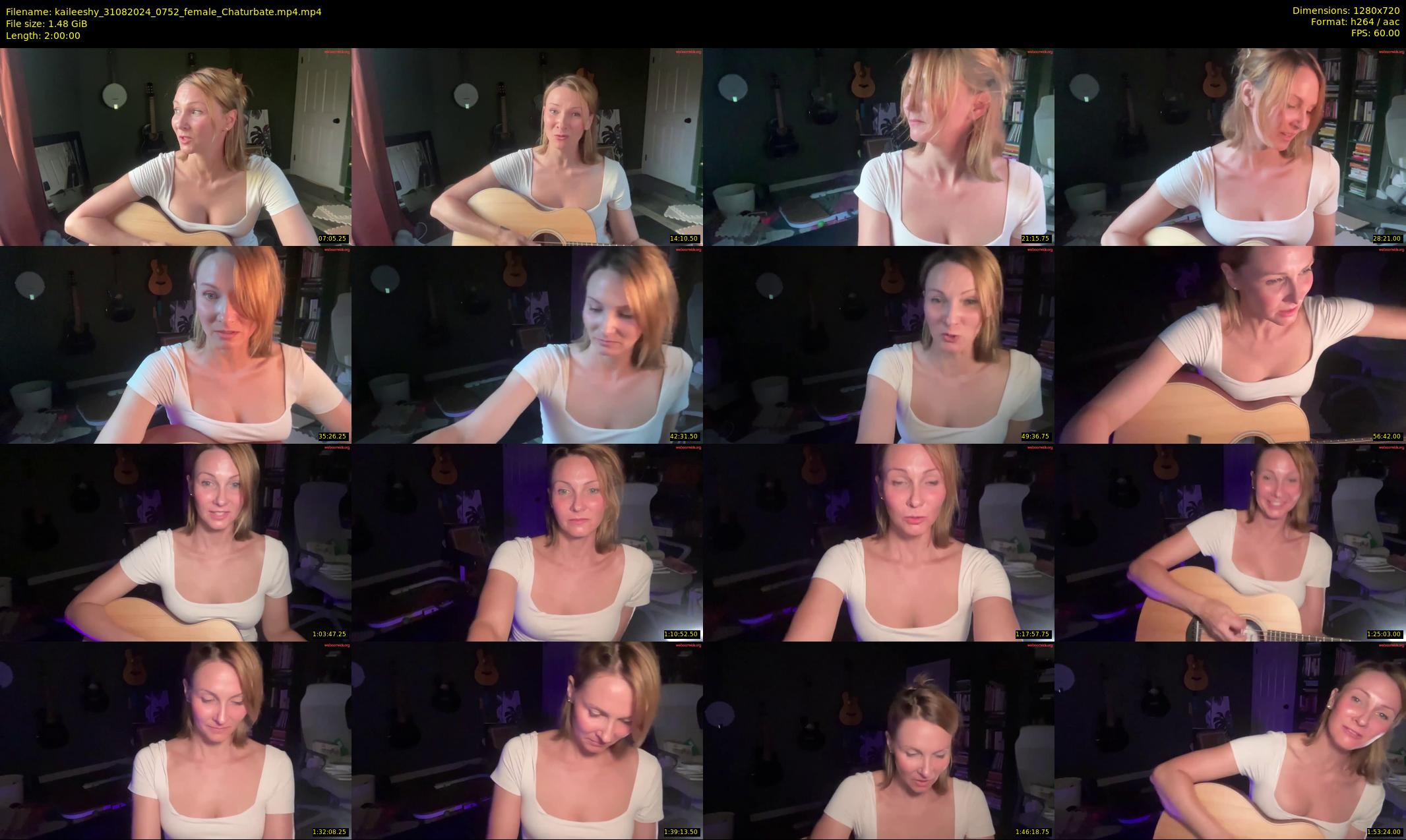 kaileeshy — 120 minute Chaturbate female cam show recording, 720p, Aug 31, 2024