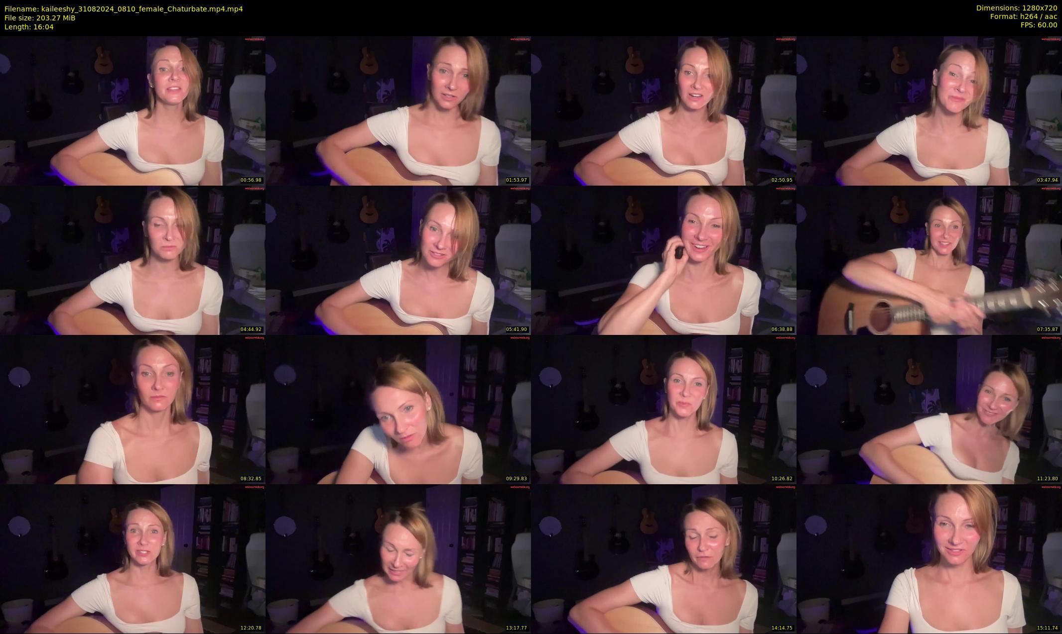 kaileeshy — 17 minute Chaturbate female cam show recording, 720p, Aug 31, 2024