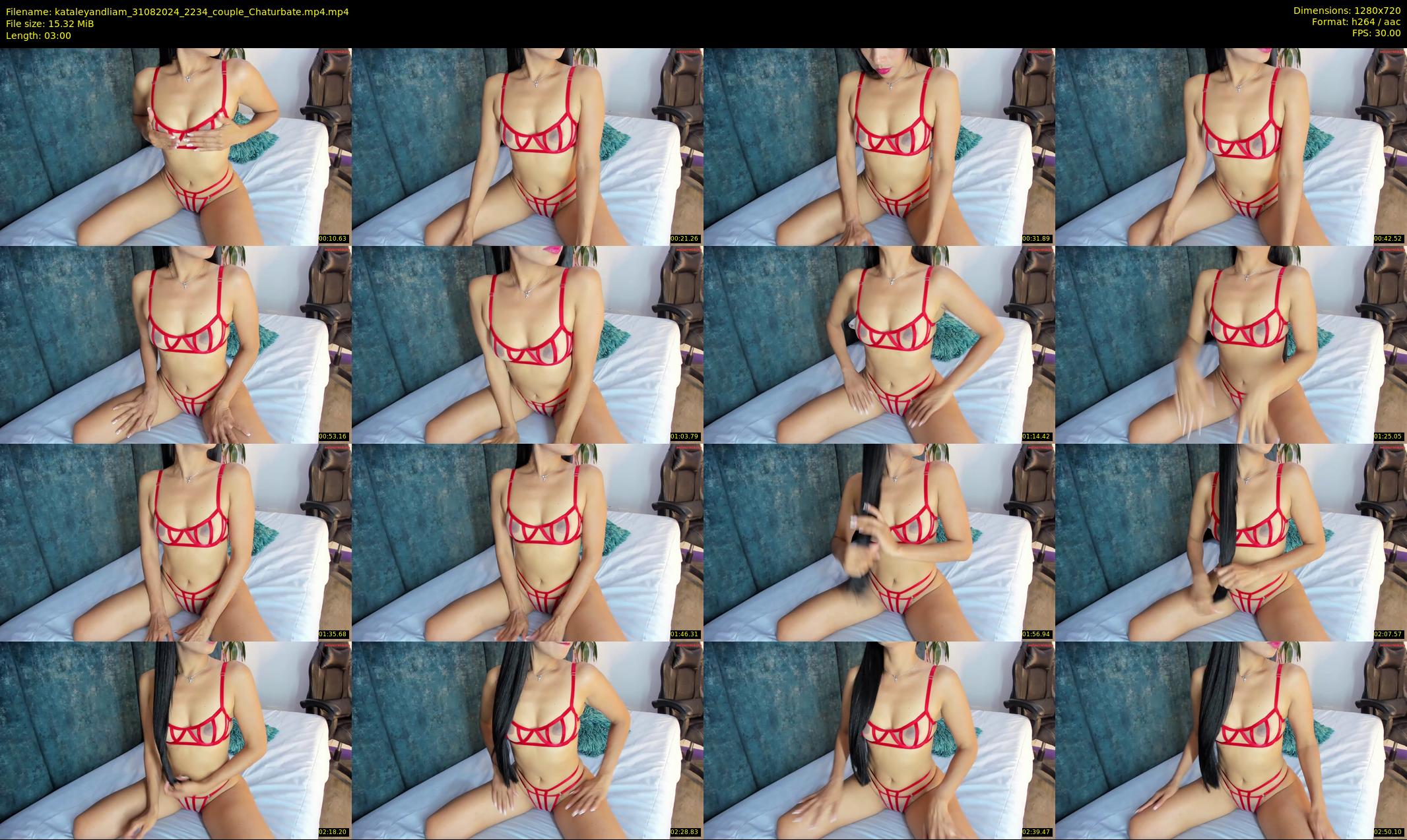 kataleyandliam — 3 minute Chaturbate couple cam show recording, 720p, Aug 31, 2024