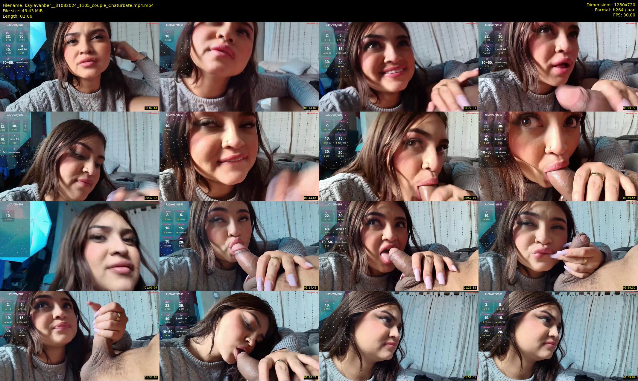 kaylavanber_ — 3 minute Chaturbate couple cam show recording, 720p, Aug 31, 2024