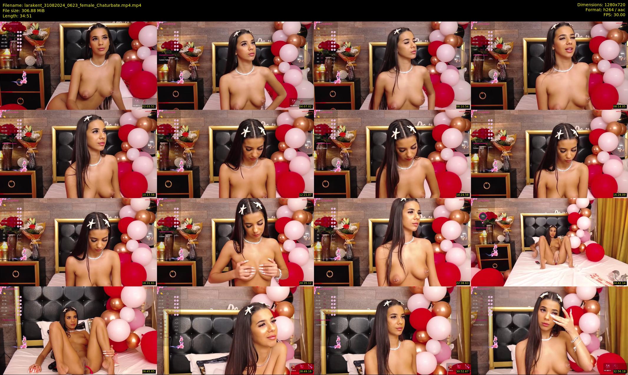 larakent — 35 minute Chaturbate female cam show recording, 720p, Aug 31, 2024