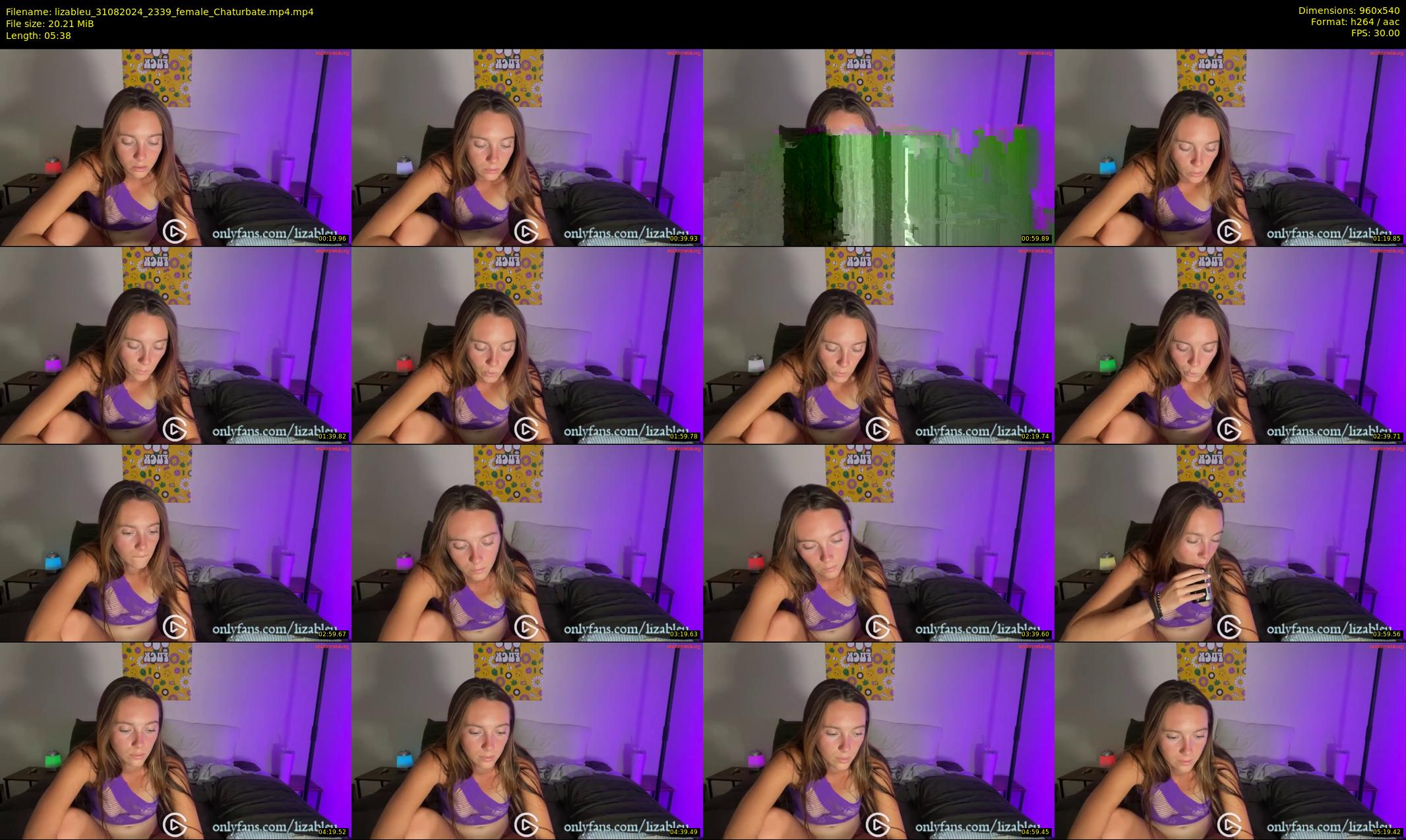 lizableu — 6 minute Chaturbate female cam show recording, 480p, Aug 31, 2024
