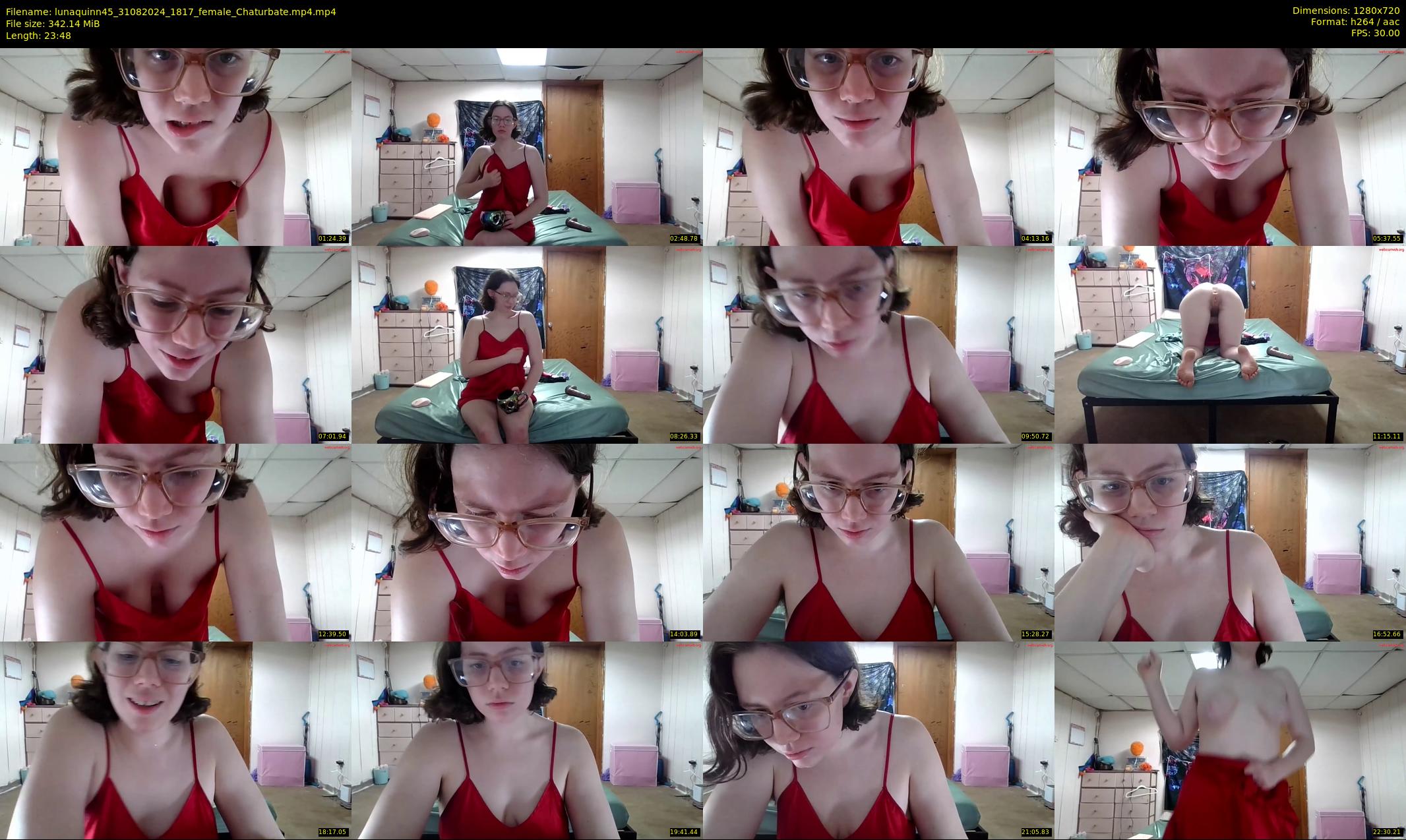 lunaquinn45 — 24 minute Chaturbate female cam show recording, 720p, Aug 31, 2024