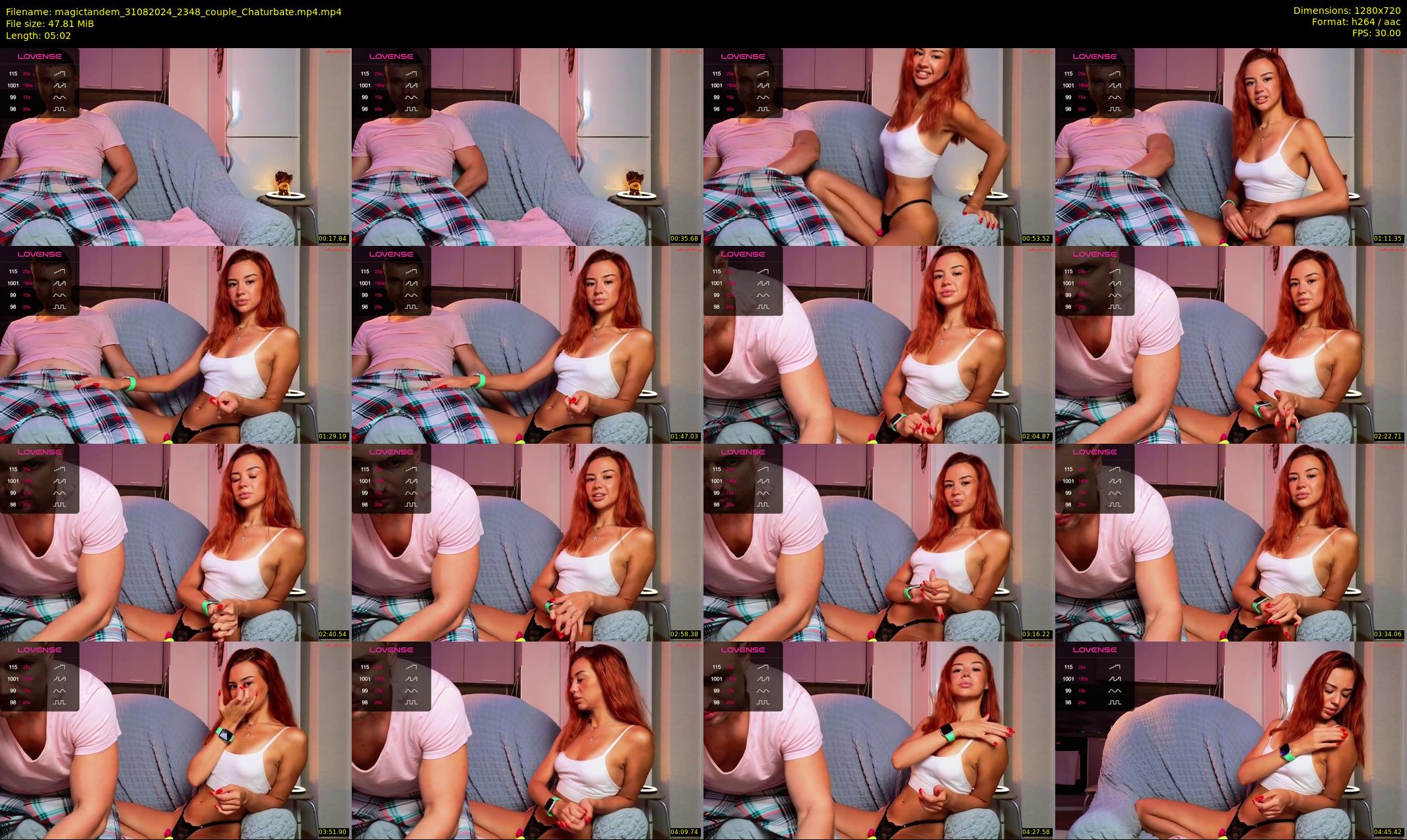 magictandem — 6 minute Chaturbate couple cam show recording, 720p, Aug 31, 2024