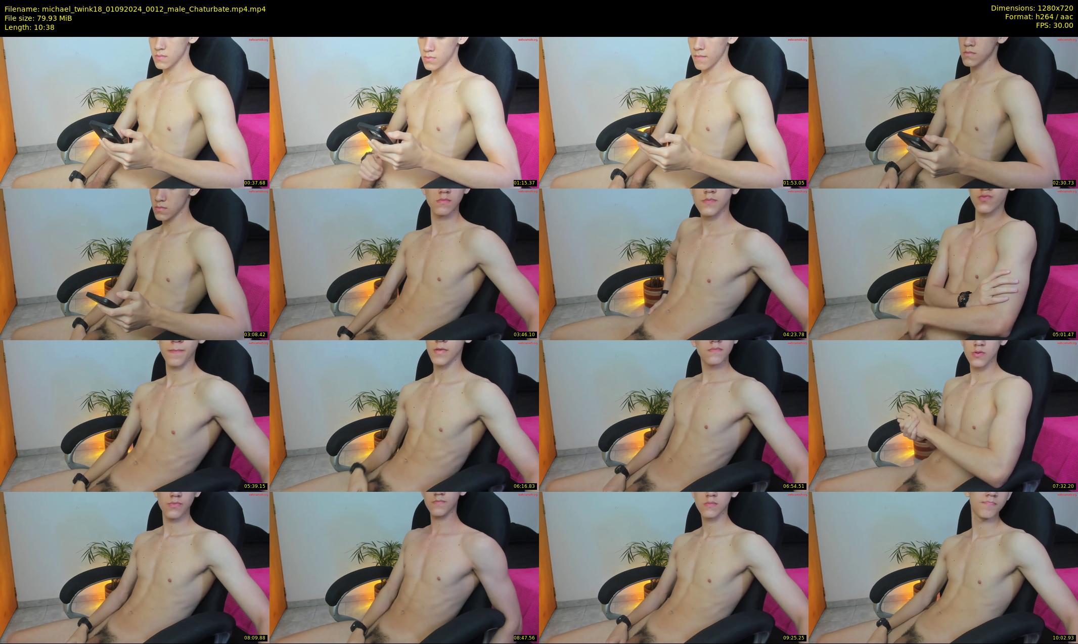 michael_twink18 — 11 minute Chaturbate male cam show recording, 720p, Sep 1, 2024