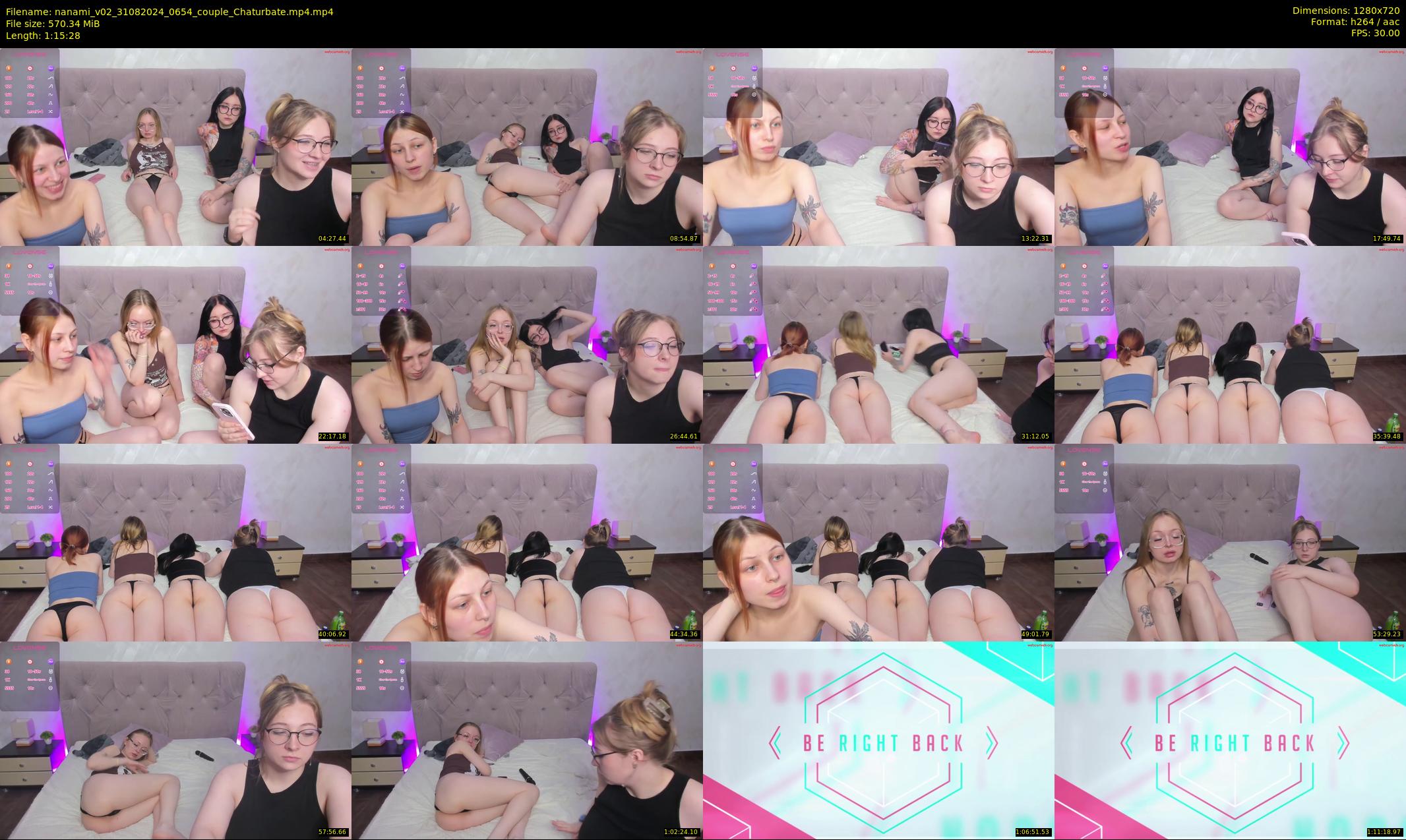nanami_v02 — 76 minute Chaturbate couple cam show recording, 720p, Aug 31, 2024