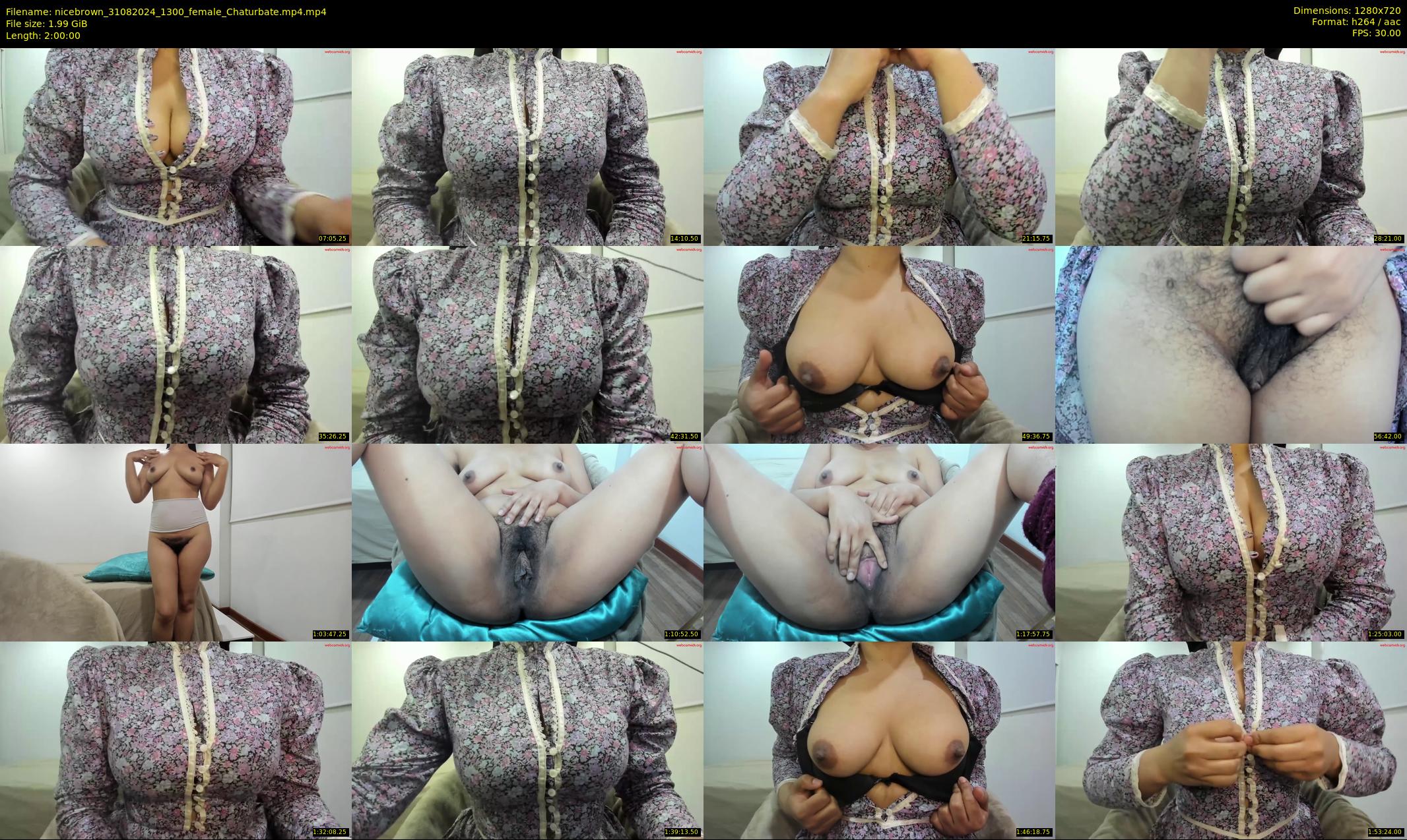nicebrown — 120 minute Chaturbate female cam show recording, 720p, Aug 31, 2024