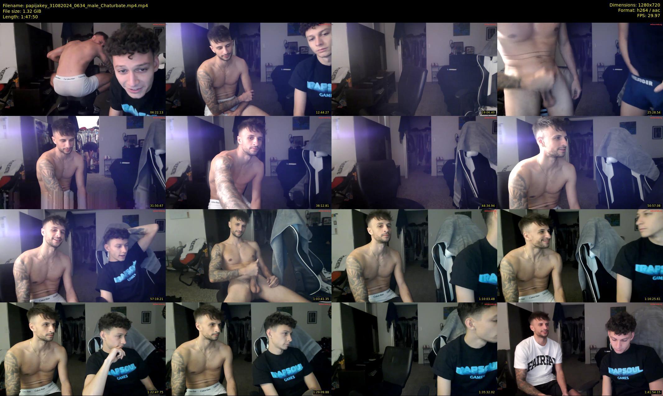 papijakey — 108 minute Chaturbate male cam show recording, 720p, Aug 31, 2024