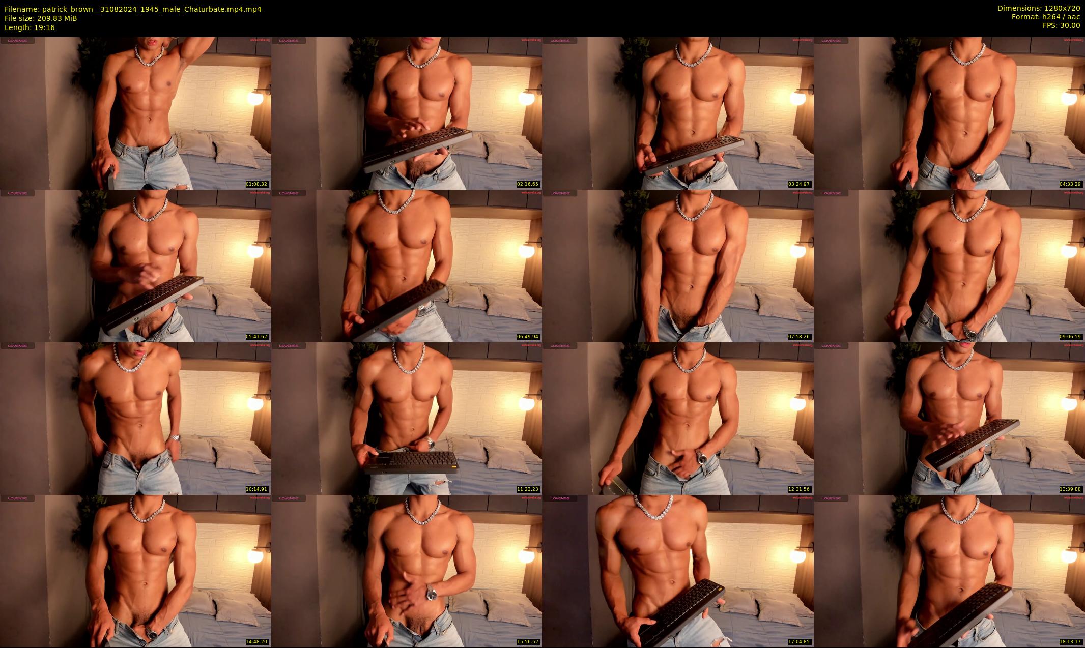 patrick_brown_ — 20 minute Chaturbate male cam show recording, 720p, Aug 31, 2024