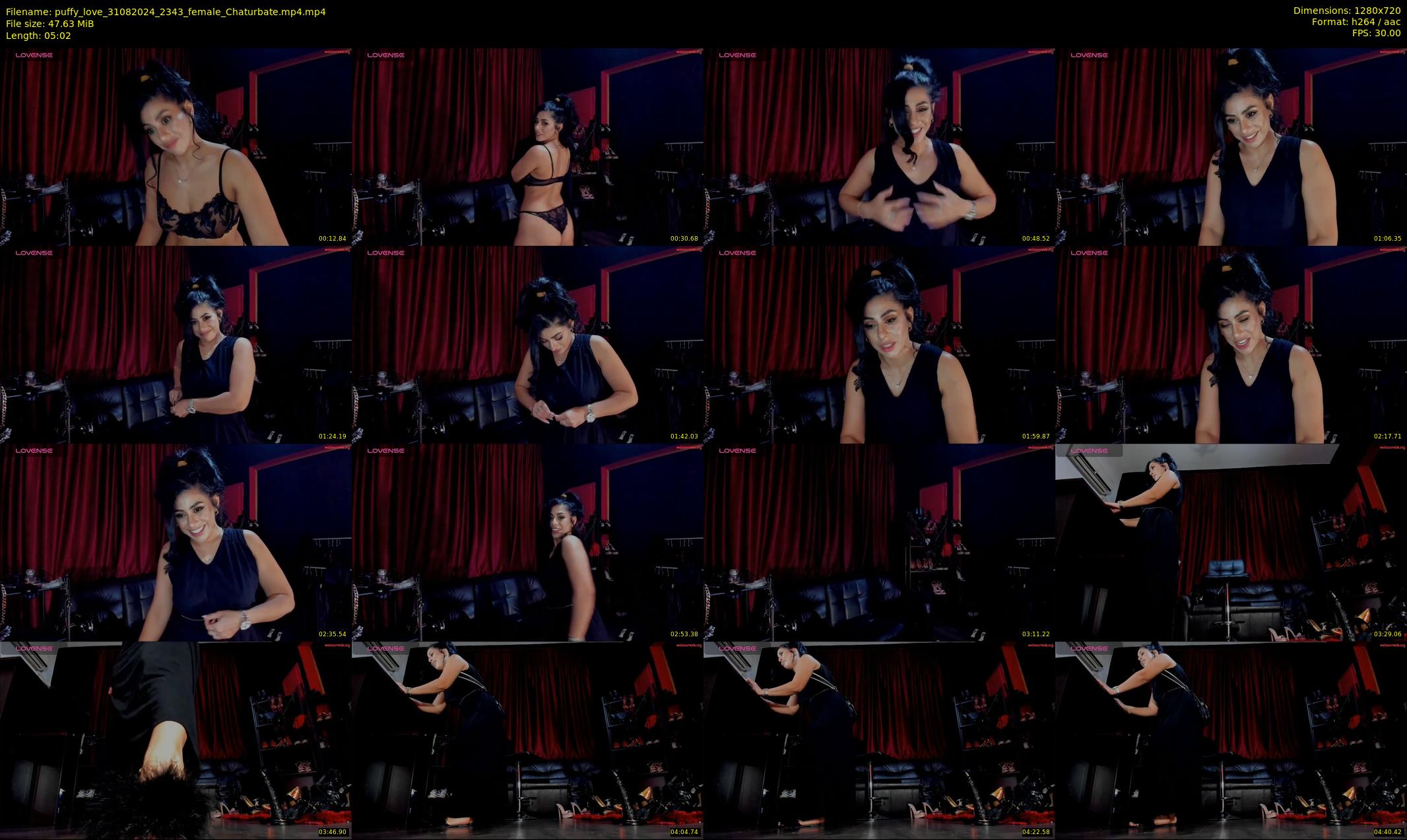 puffy_love — 6 minute Chaturbate female cam show recording, 720p, Aug 31, 2024