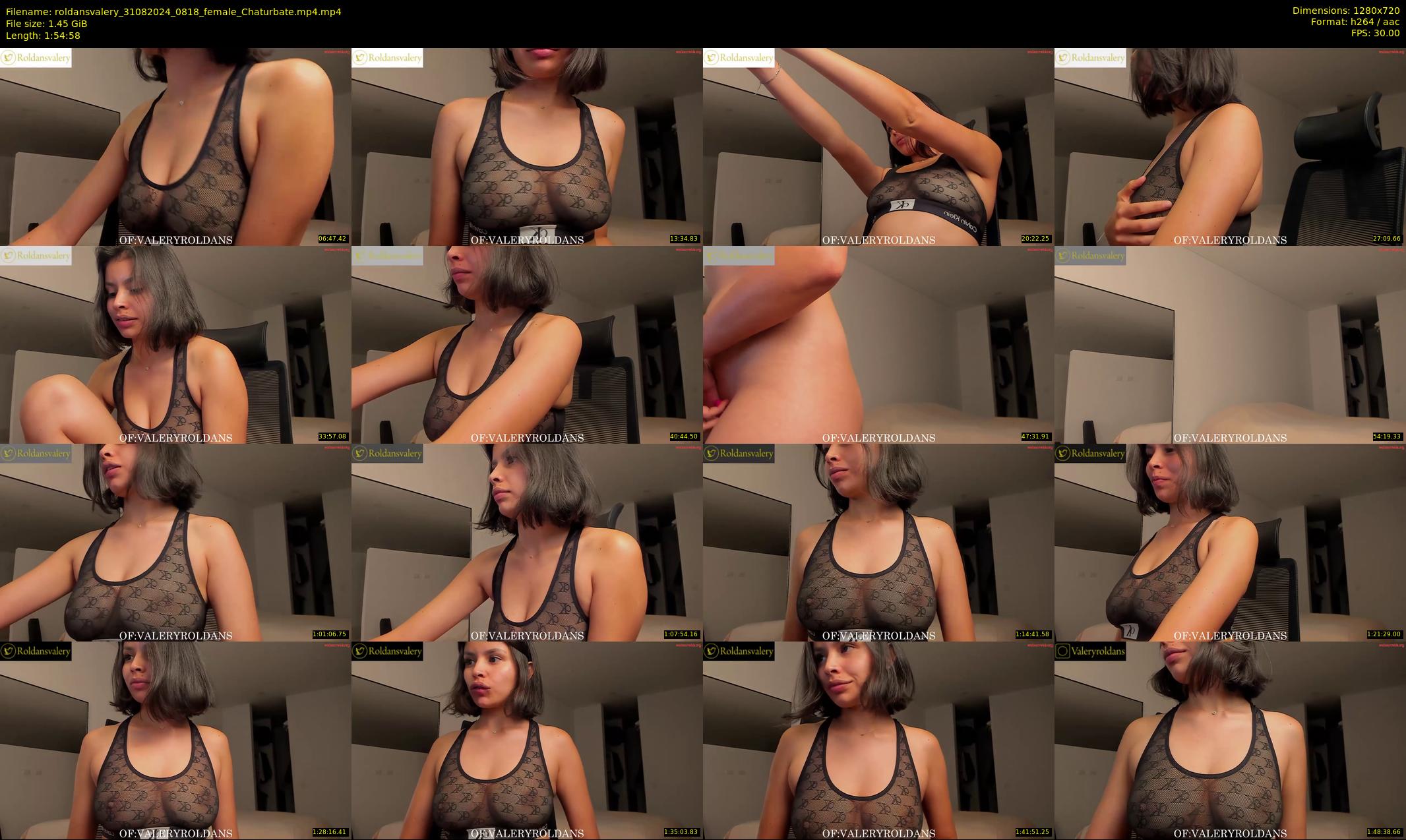 roldansvalery — 115 minute Chaturbate female cam show recording, 720p, Aug 31, 2024