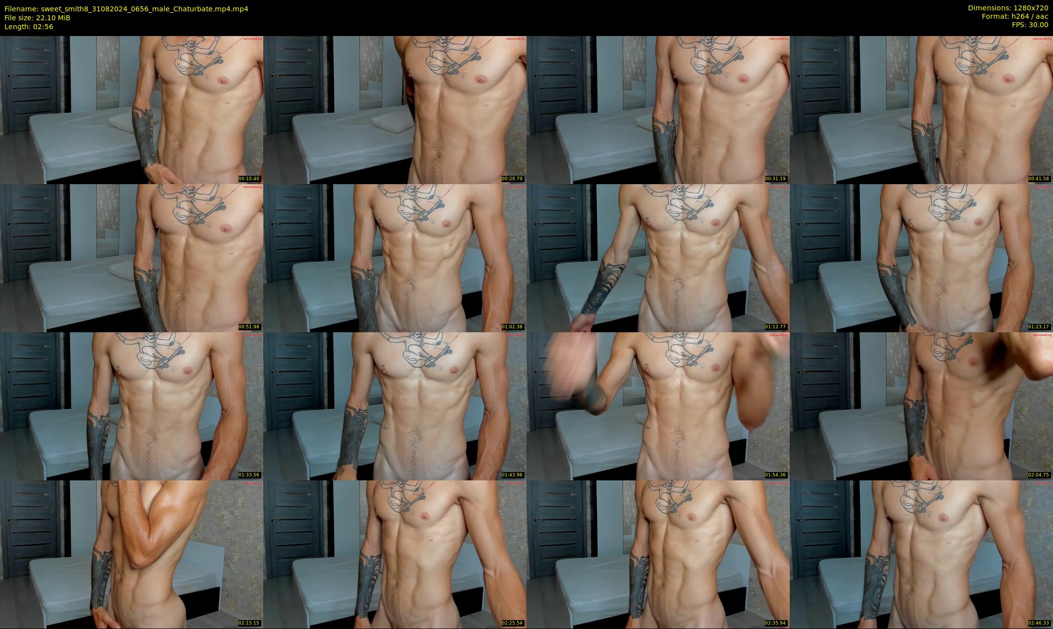 sweet_smith8 — 3 minute Chaturbate male cam show recording, 720p, Aug 31, 2024