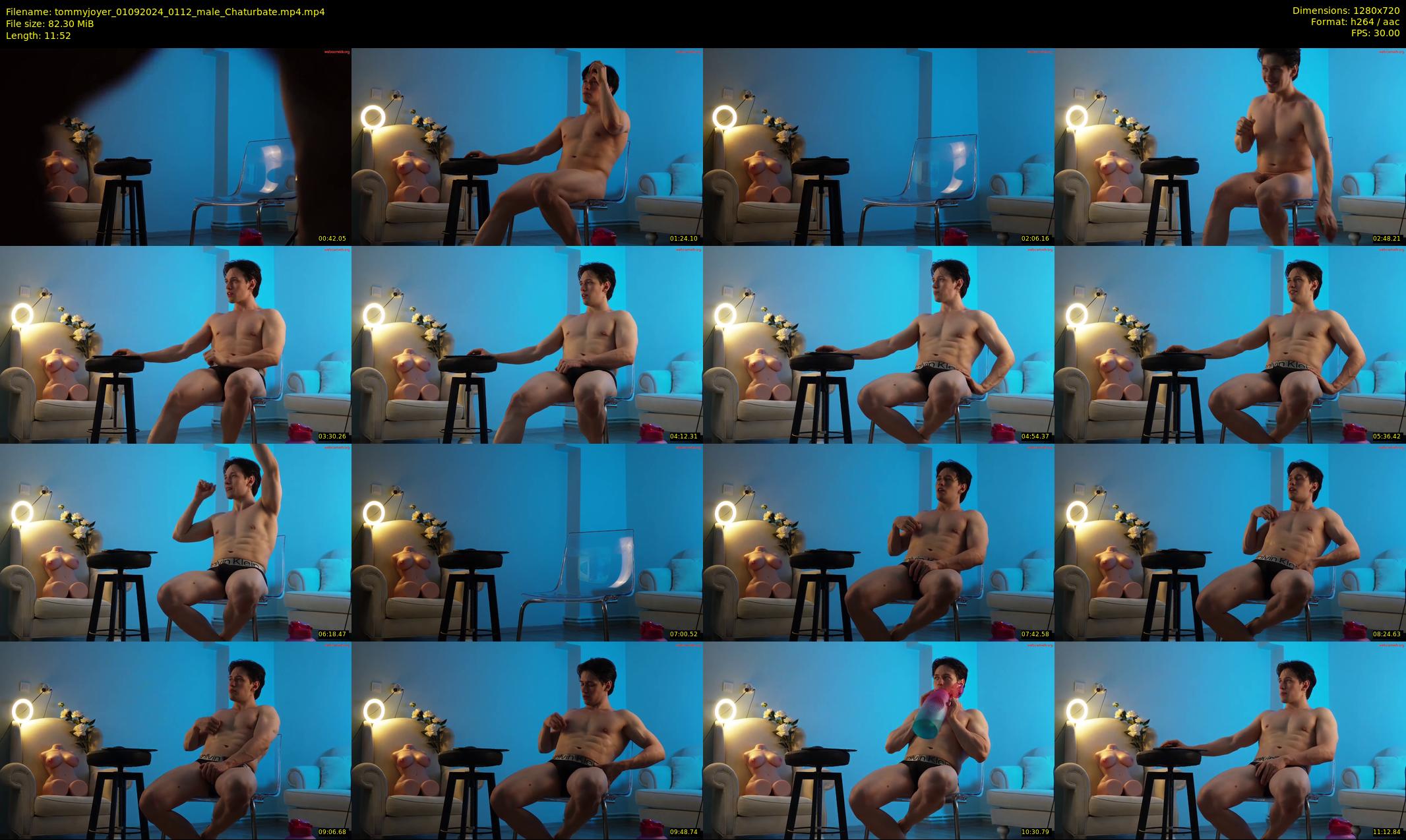 tommyjoyer — 12 minute Chaturbate male cam show recording, 720p, Sep 1, 2024