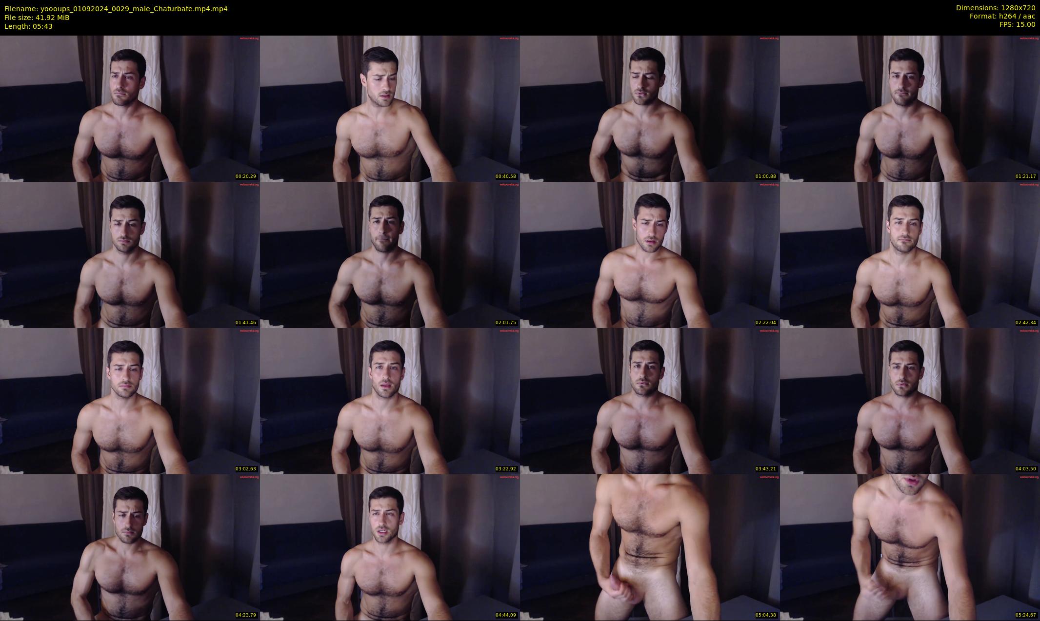 yoooups — 6 minute Chaturbate male cam show recording, 720p, Sep 1, 2024