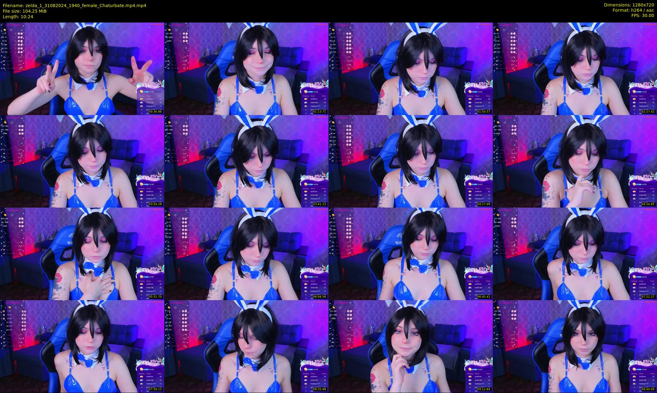zelda_1 — 11 minute Chaturbate female cam show recording, 720p, Aug 31, 2024
