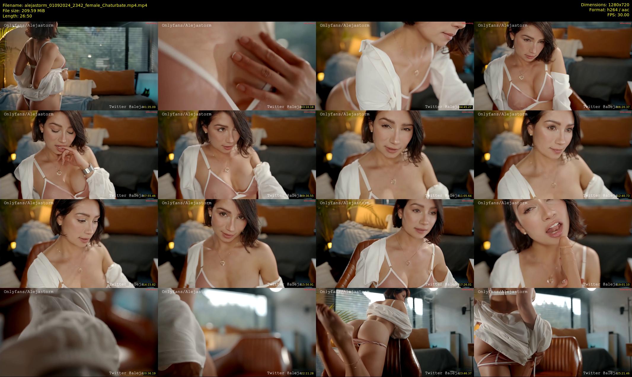 alejastorm — 27 minute Chaturbate female cam show recording, 720p, Sep 1, 2024
