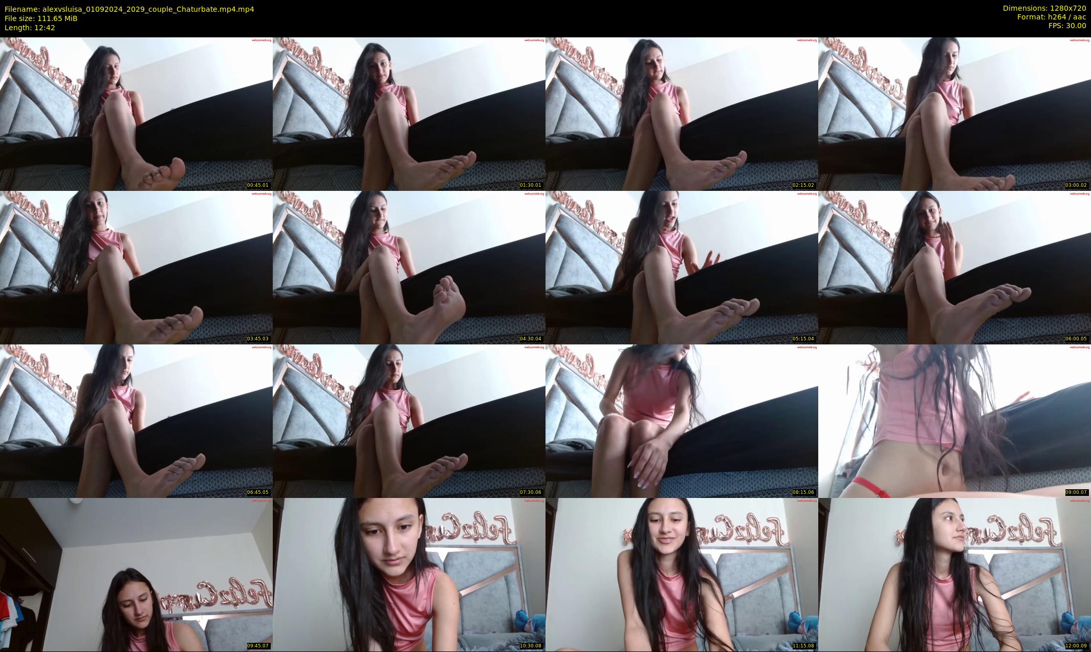 alexvsluisa — 13 minute Chaturbate couple cam show recording, 720p, Sep 1, 2024