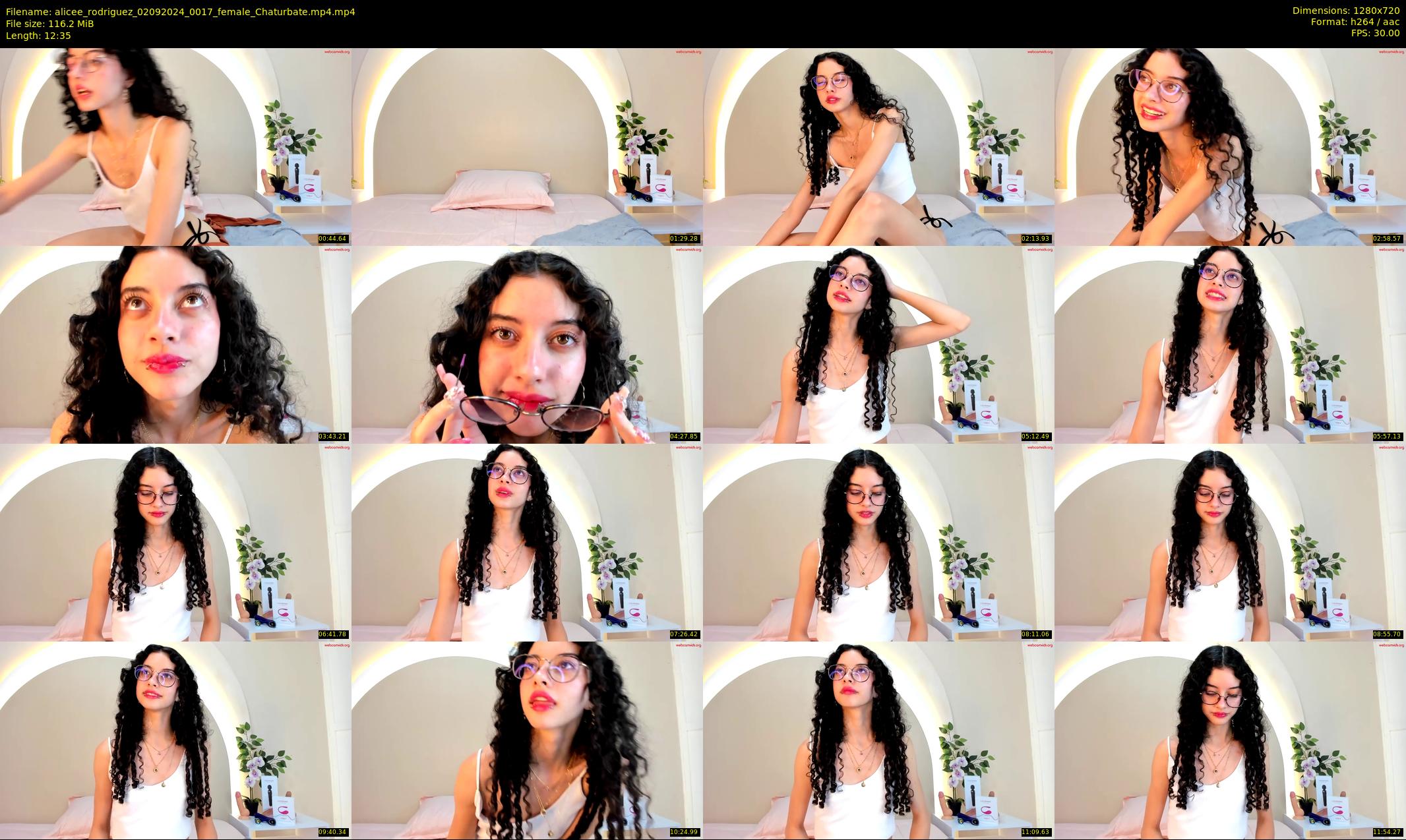 alicee_rodriguez — 13 minute Chaturbate female cam show recording, 720p, Sep 2, 2024