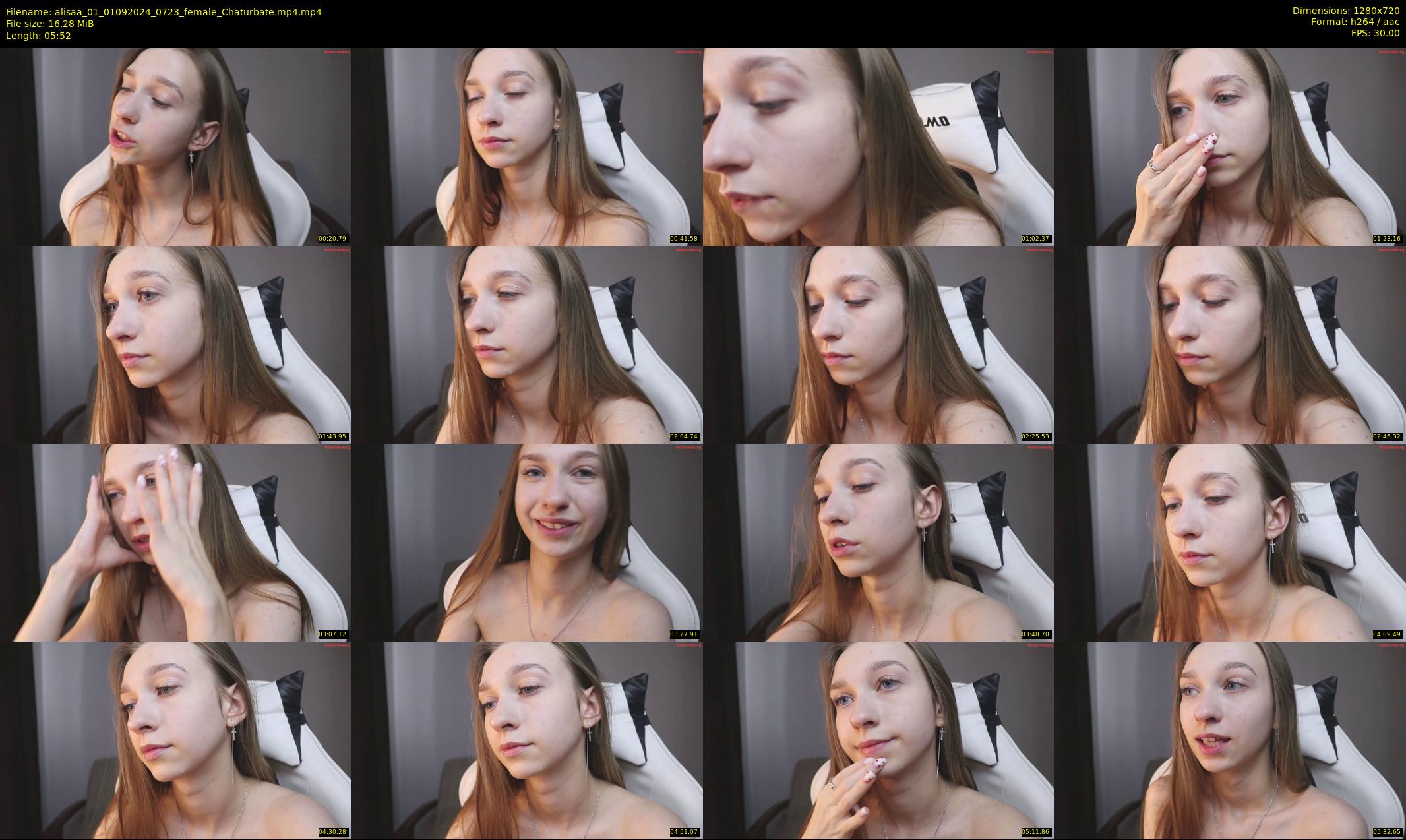 alisaa_01 — 6 minute Chaturbate female cam show recording, 720p, Sep 1, 2024