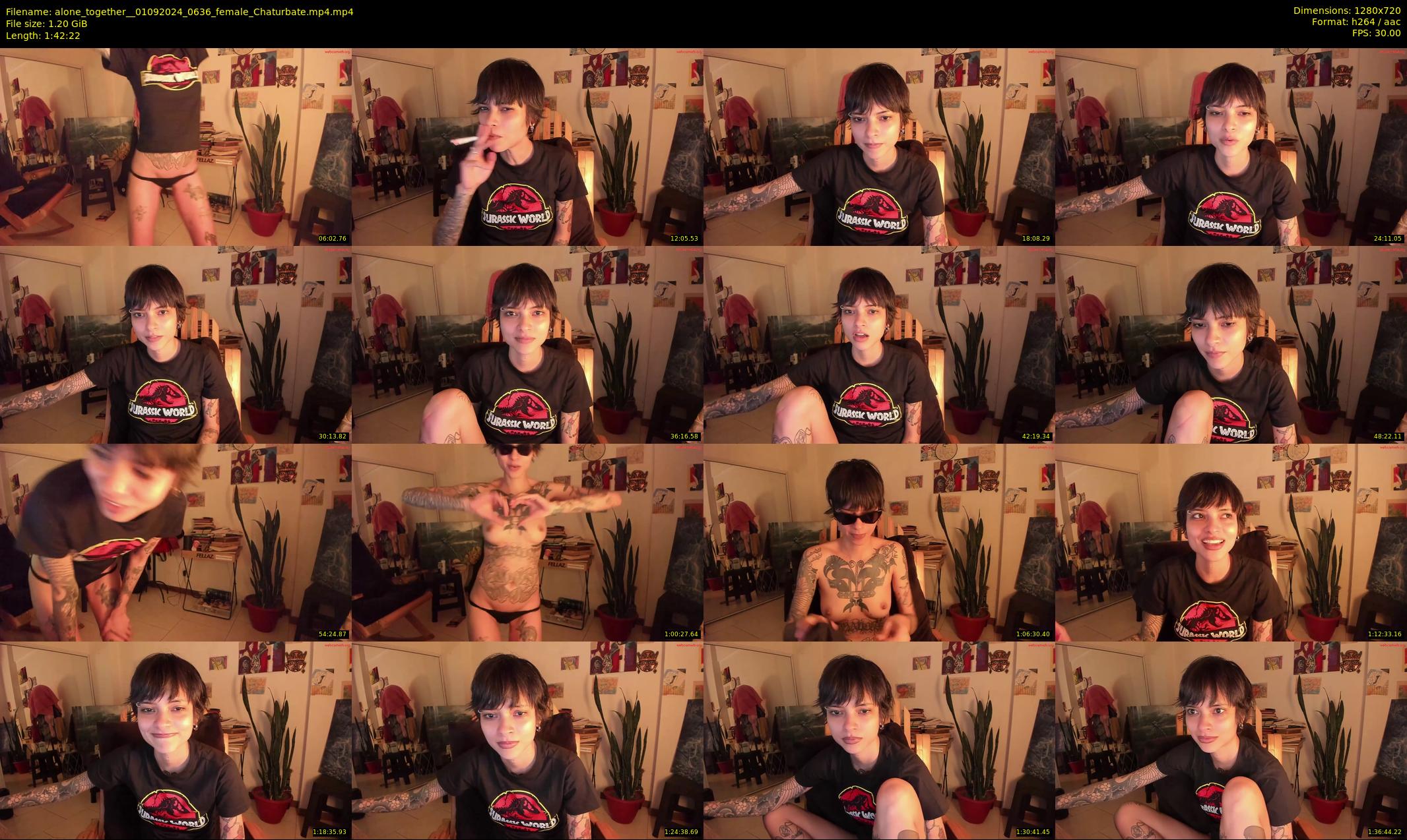 alone_together_ — 103 minute Chaturbate female cam show recording, 720p, Sep 1, 2024