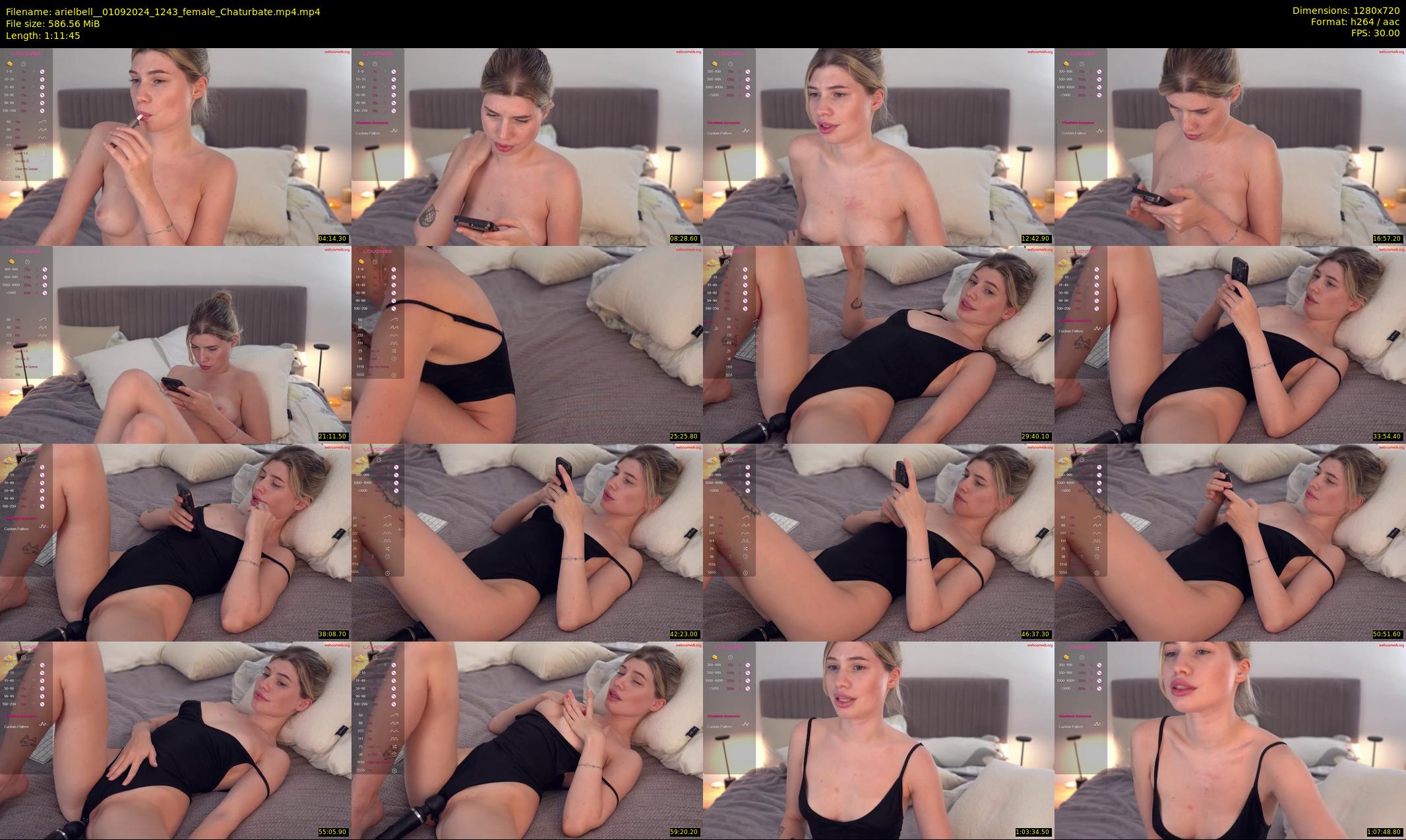 arielbell_ — 72 minute Chaturbate female cam show recording, 720p, Sep 1, 2024