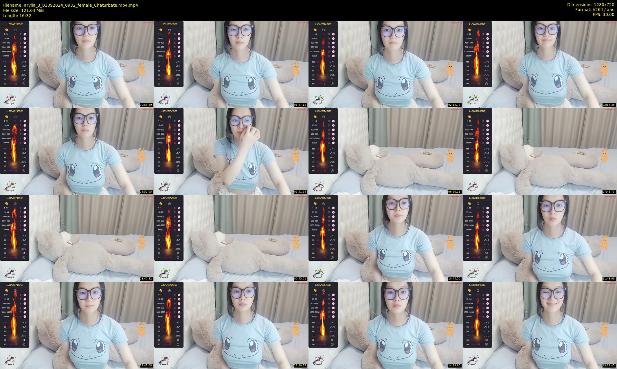 arylia_3 — 17 minute Chaturbate female cam show recording, 720p, Sep 1, 2024