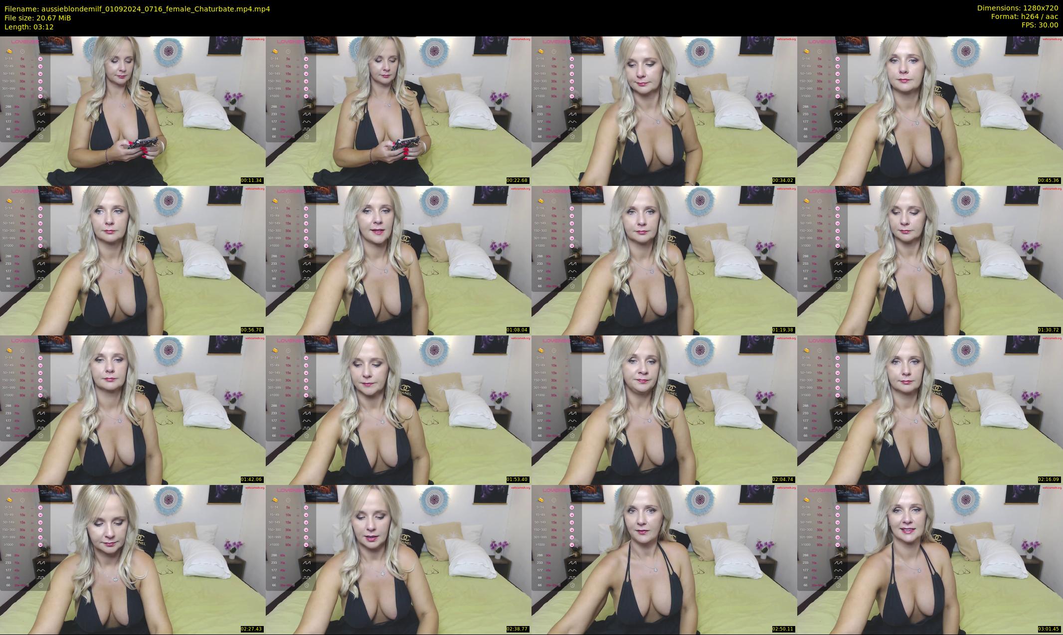 aussieblondemilf — 4 minute Chaturbate female cam show recording, 720p, Sep 1, 2024