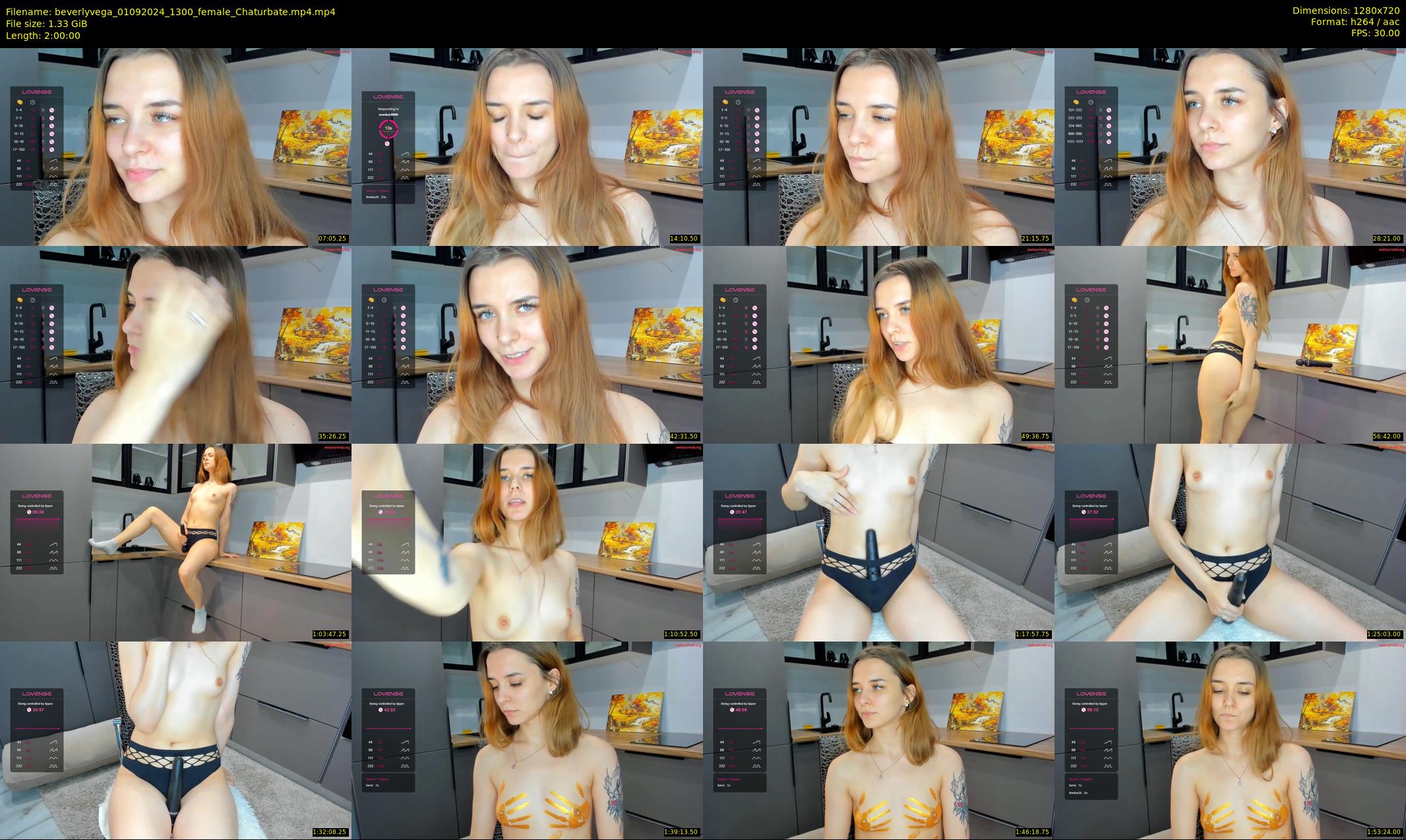 beverlyvega — 120 minute Chaturbate couple cam show recording, 720p, Sep 1, 2024