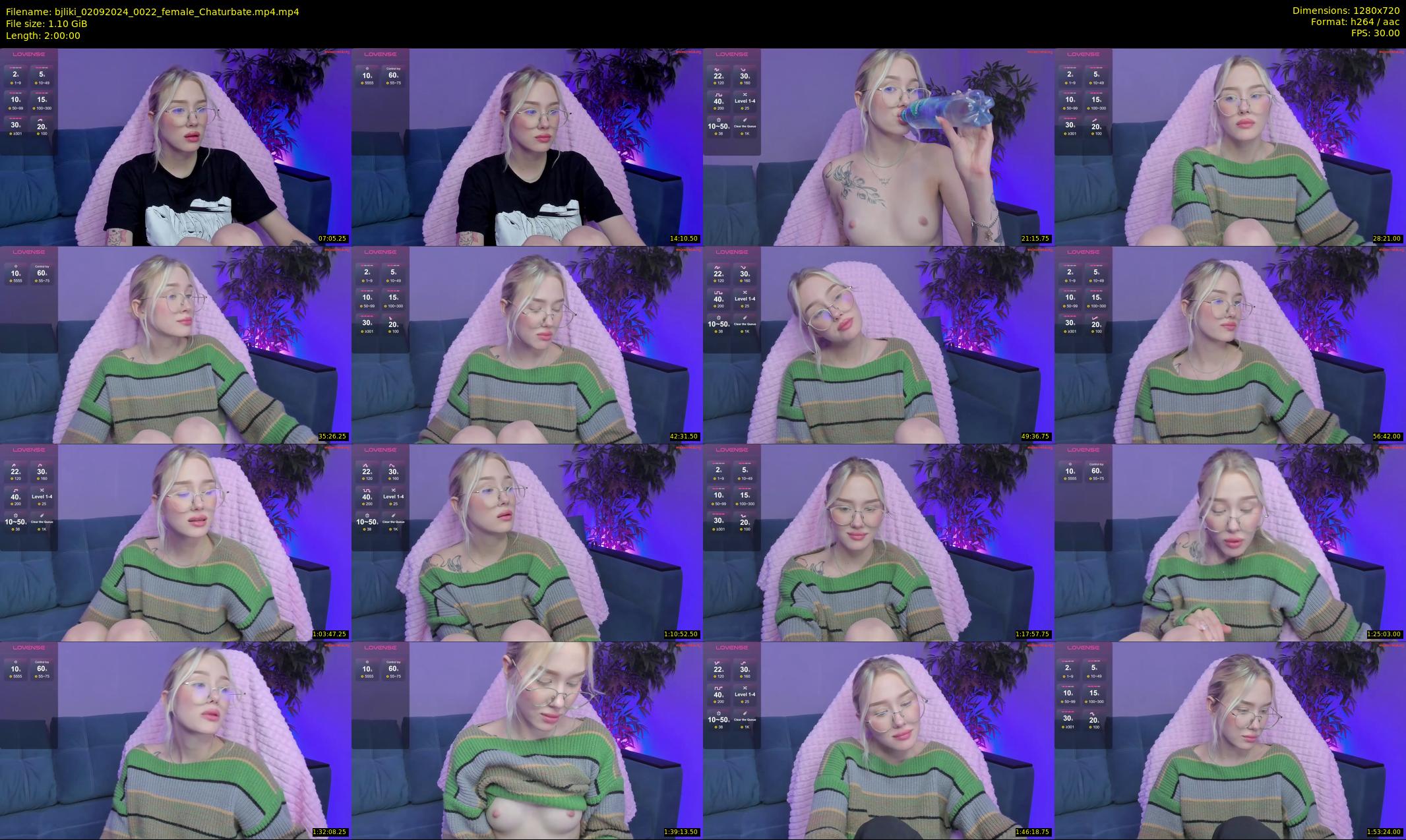 bjliki — 120 minute Chaturbate couple cam show recording, 720p, Sep 2, 2024