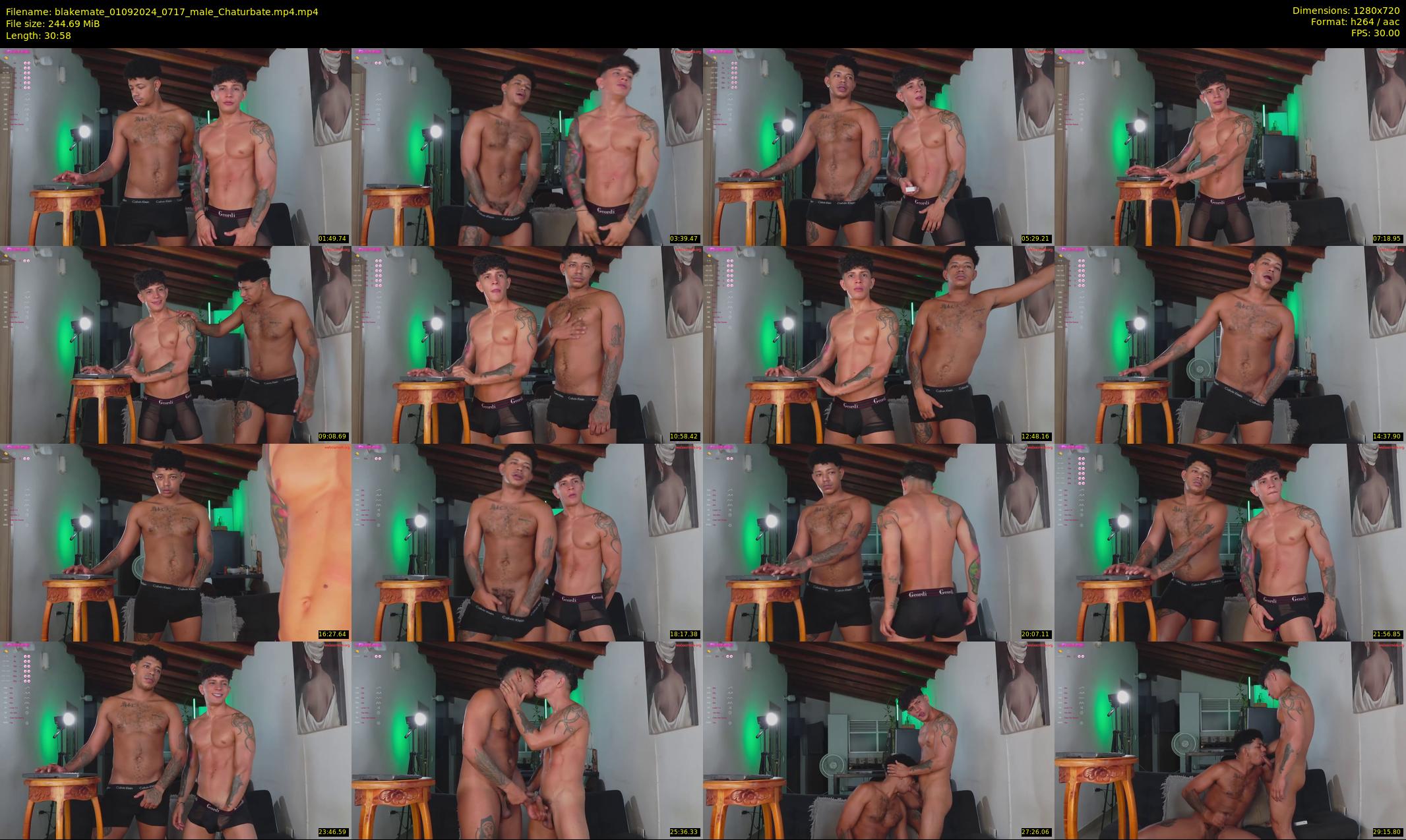 blakemate — 31 minute Chaturbate male cam show recording, 720p, Sep 1, 2024