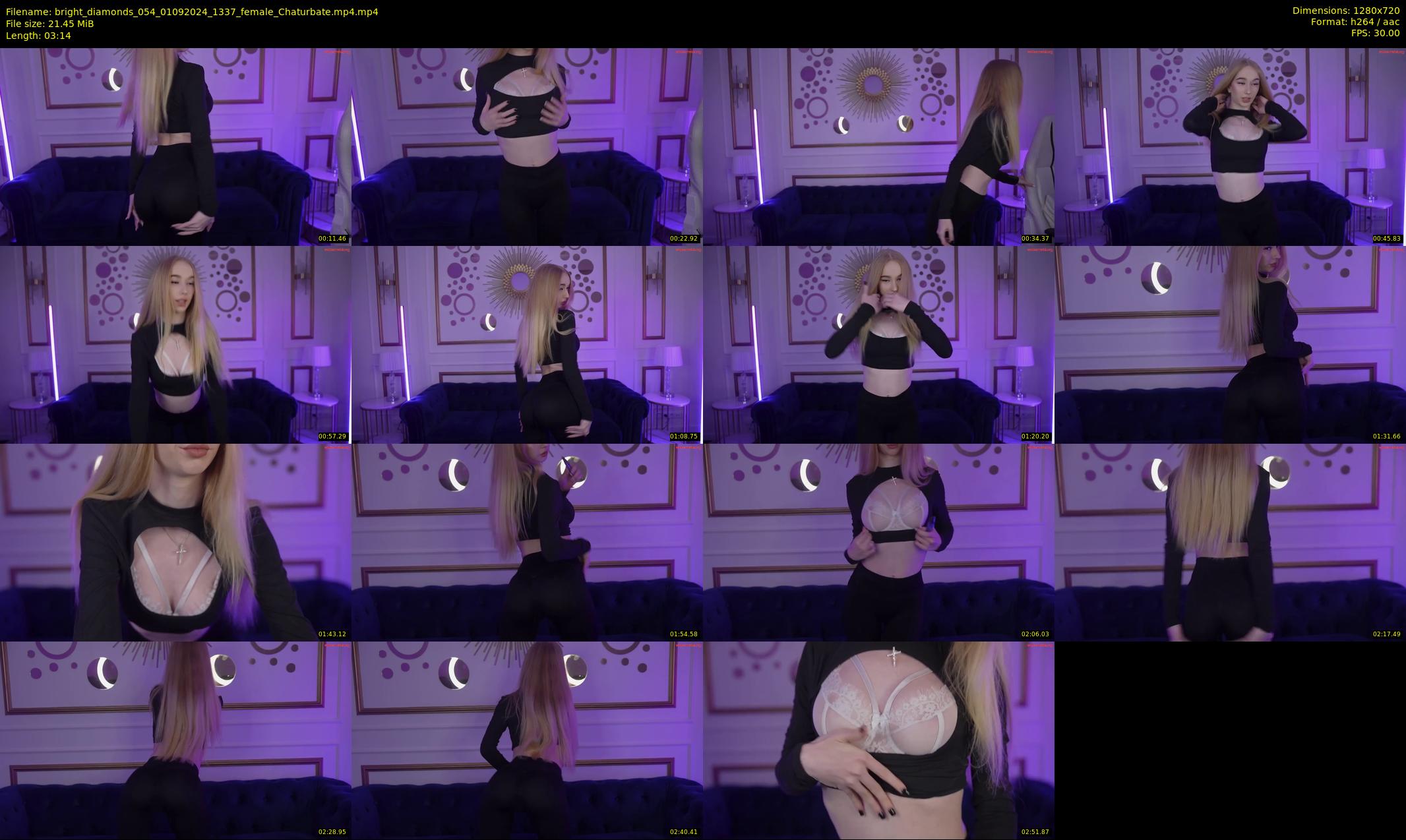 bright_diamonds_054 — 4 minute Chaturbate couple cam show recording, 720p, Sep 1, 2024