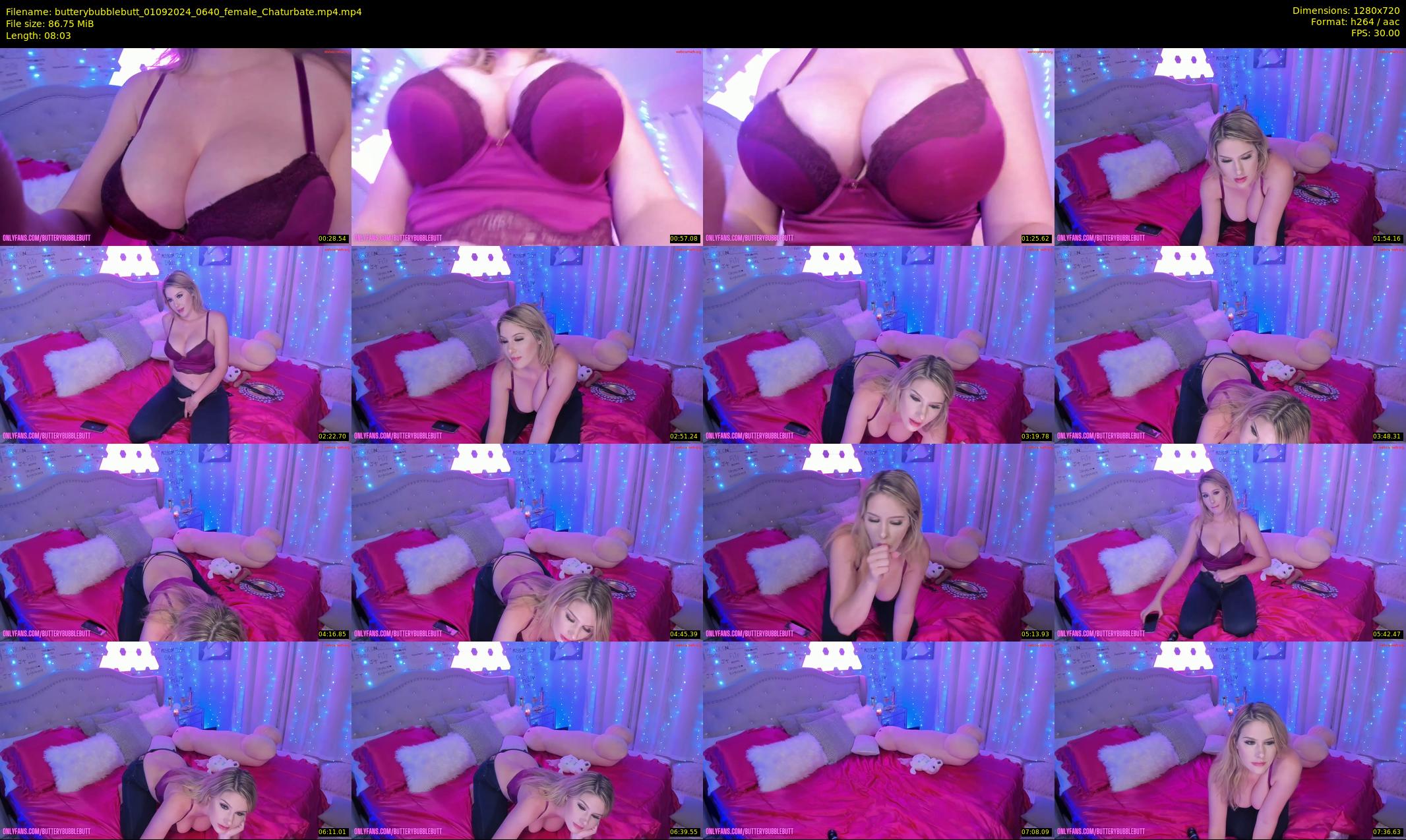 butterybubblebutt — 9 minute Chaturbate couple cam show recording, 720p, Sep 1, 2024
