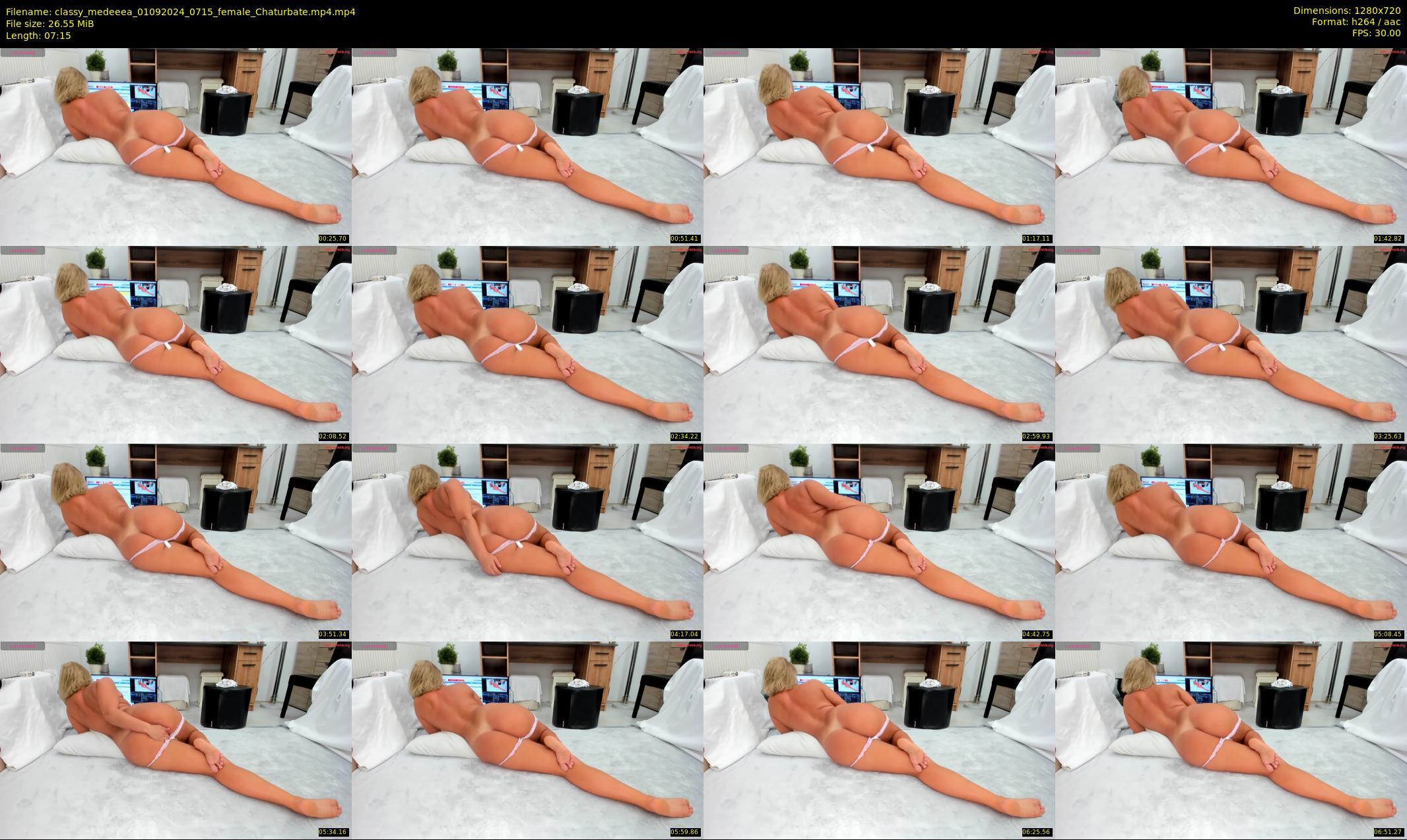 classy_medeeea — 8 minute Chaturbate female cam show recording, 720p, Sep 1, 2024