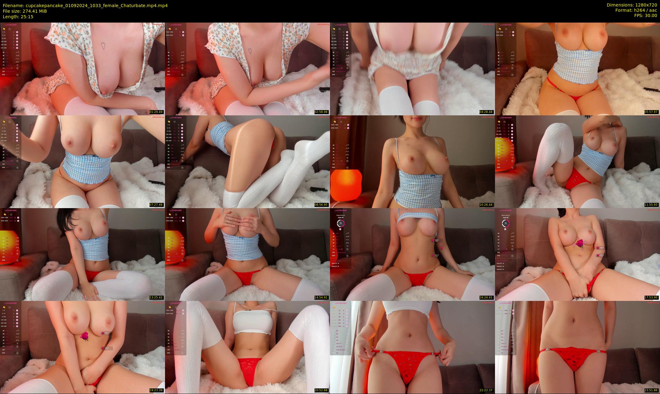 cupcakepancake — 26 minute Chaturbate female cam show recording, 720p, Sep 1, 2024