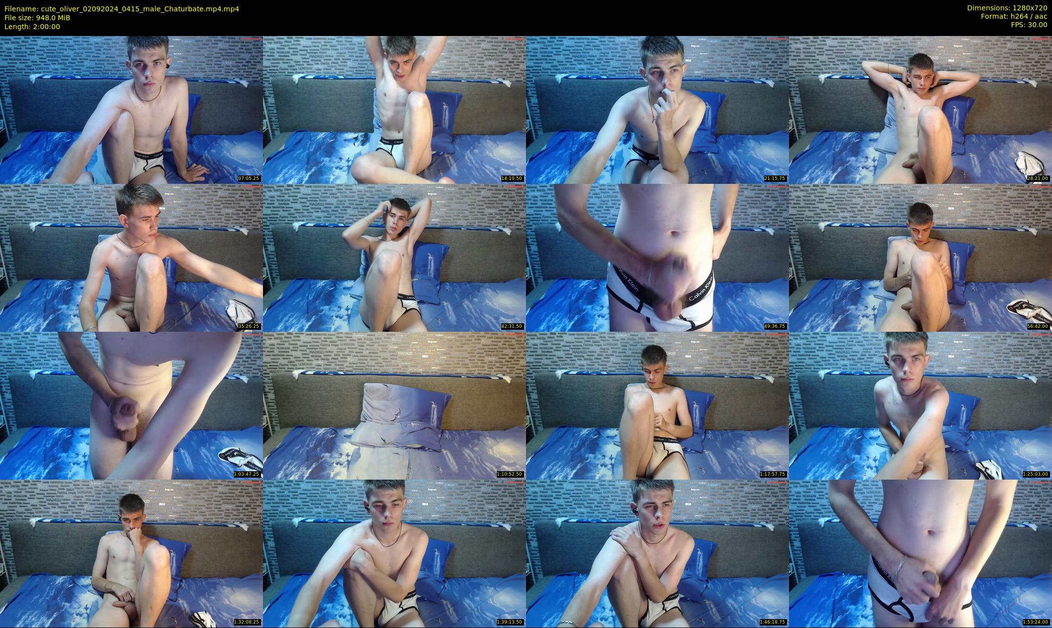 cute_oliver — 120 minute Chaturbate male cam show recording, 720p, Sep 2, 2024