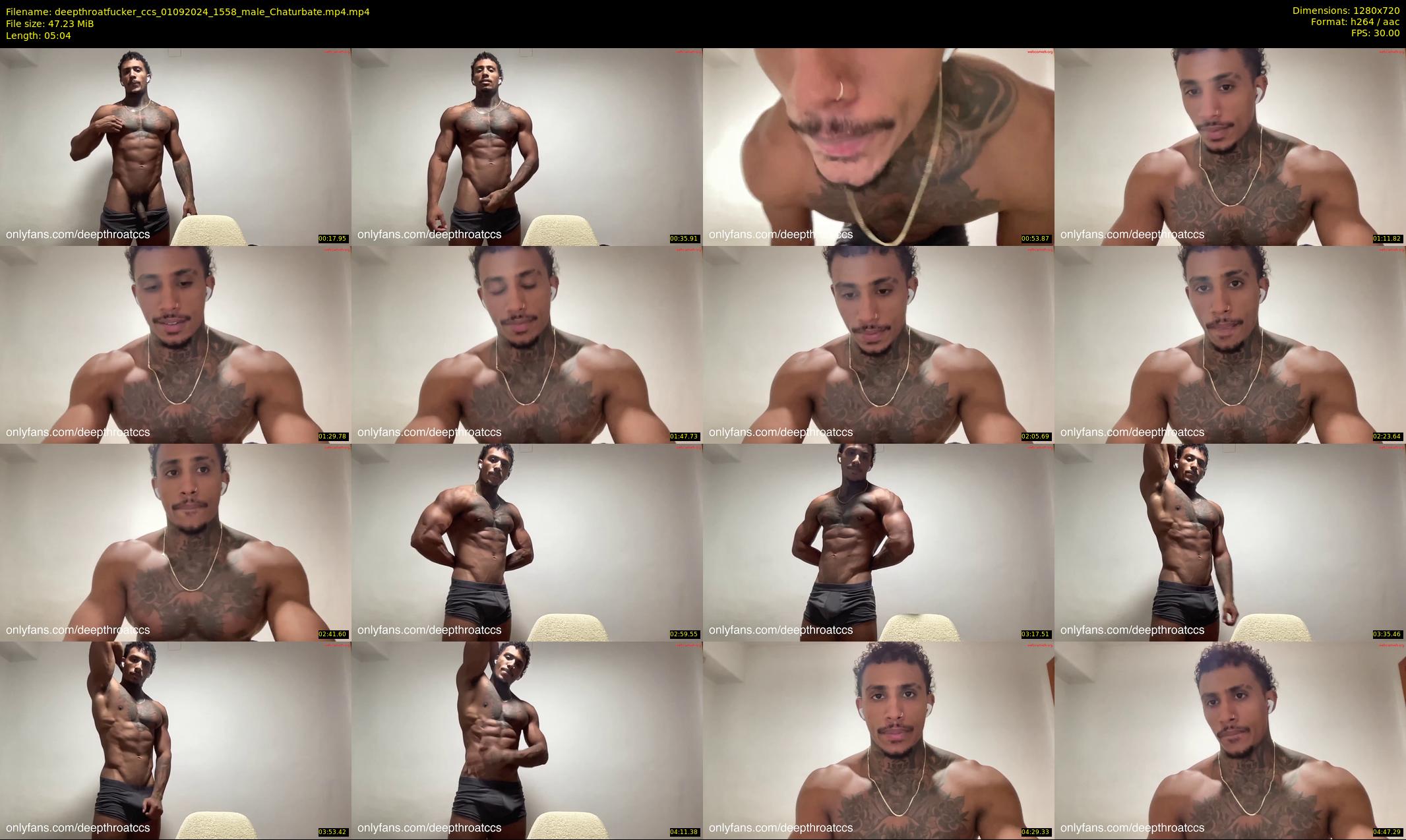 deepthroatfucker_ccs — 6 minute Chaturbate male cam show recording, 720p, Sep 1, 2024
