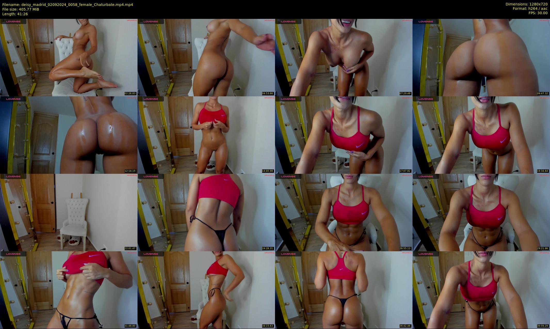 deisy_madrid — 42 minute Chaturbate female cam show recording, 720p, Sep 2, 2024