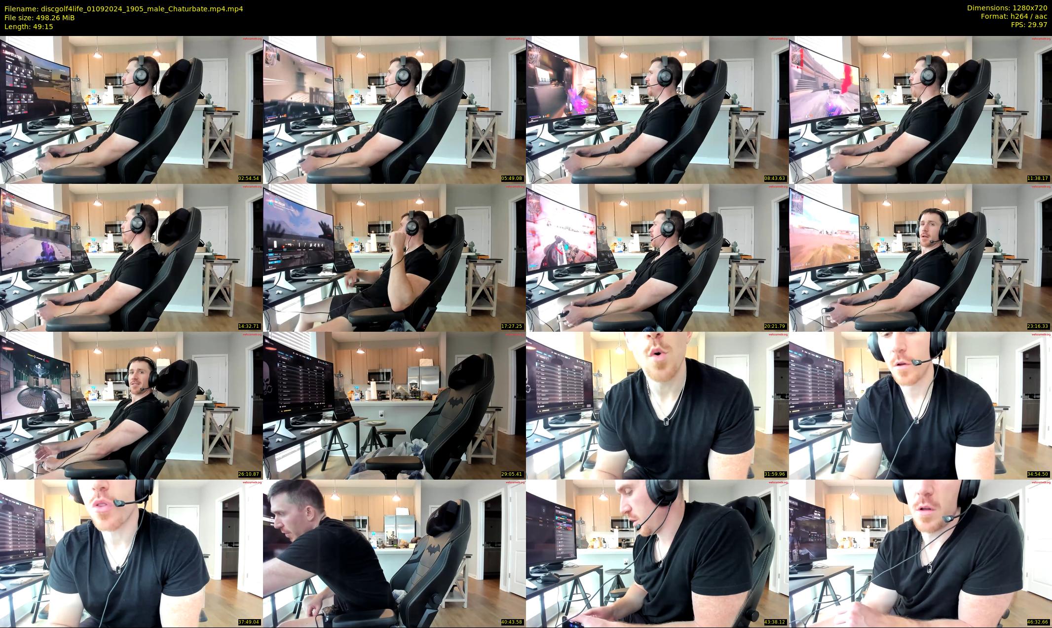 discgolf4life — 50 minute Chaturbate male cam show recording, 720p, Sep 1, 2024