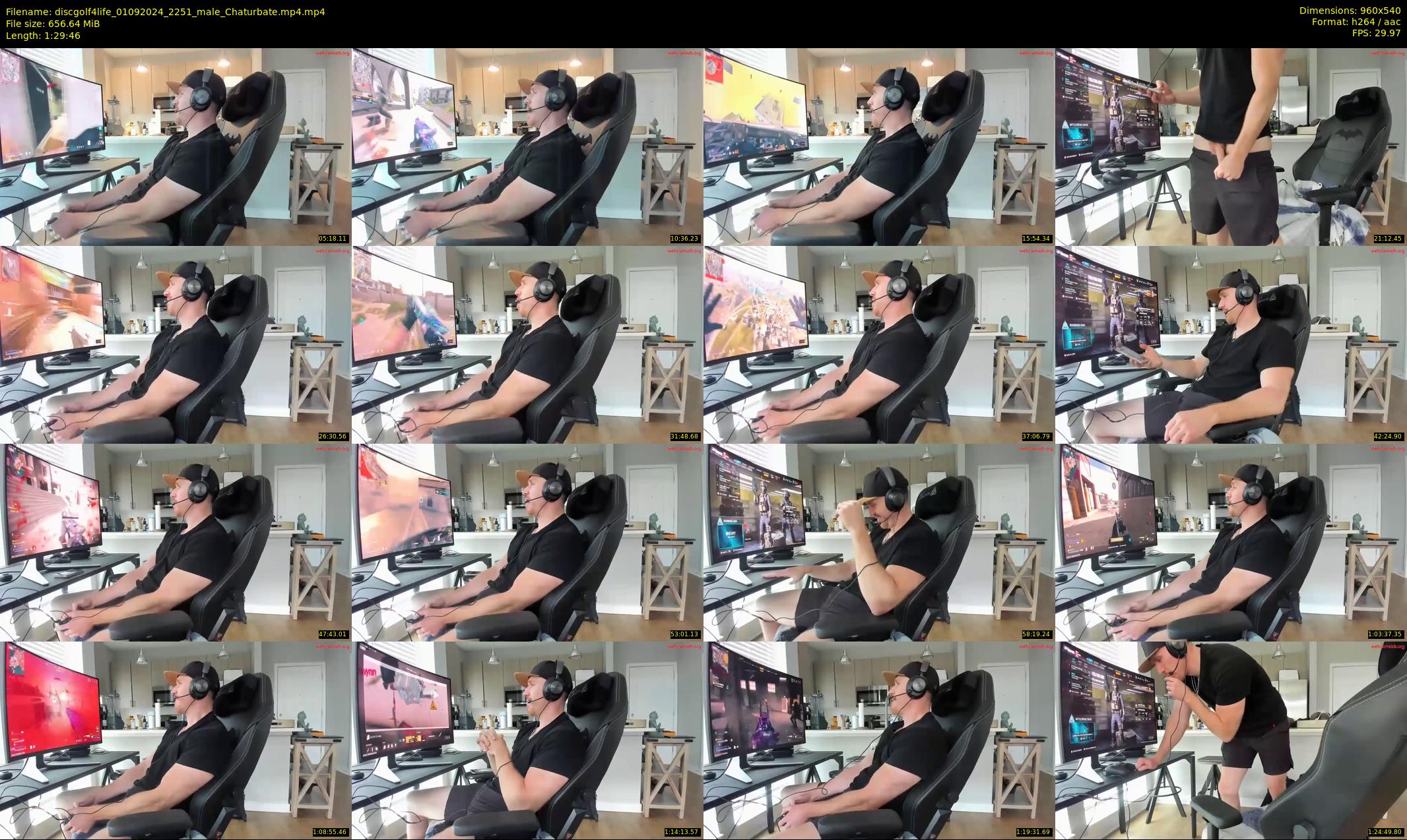 discgolf4life — 90 minute Chaturbate male cam show recording, 480p, Sep 1, 2024