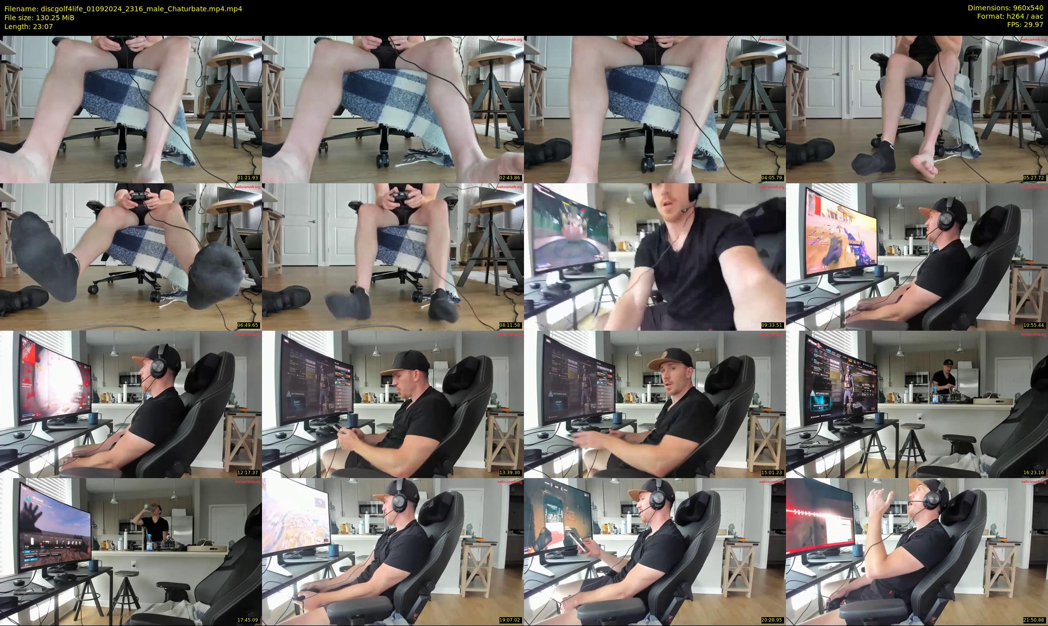 discgolf4life — 24 minute Chaturbate male cam show recording, 480p, Sep 1, 2024