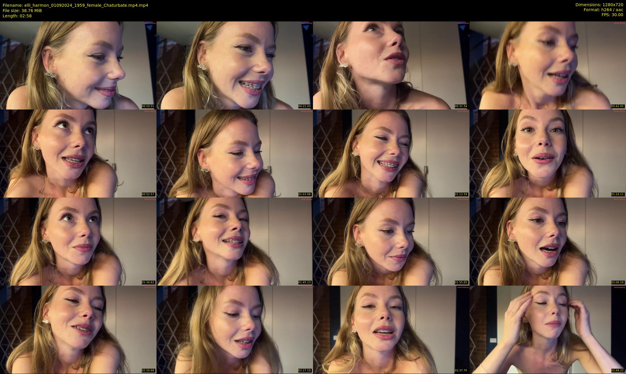 elli_harmon — 3 minute Chaturbate female cam show recording, 720p, Sep 1, 2024