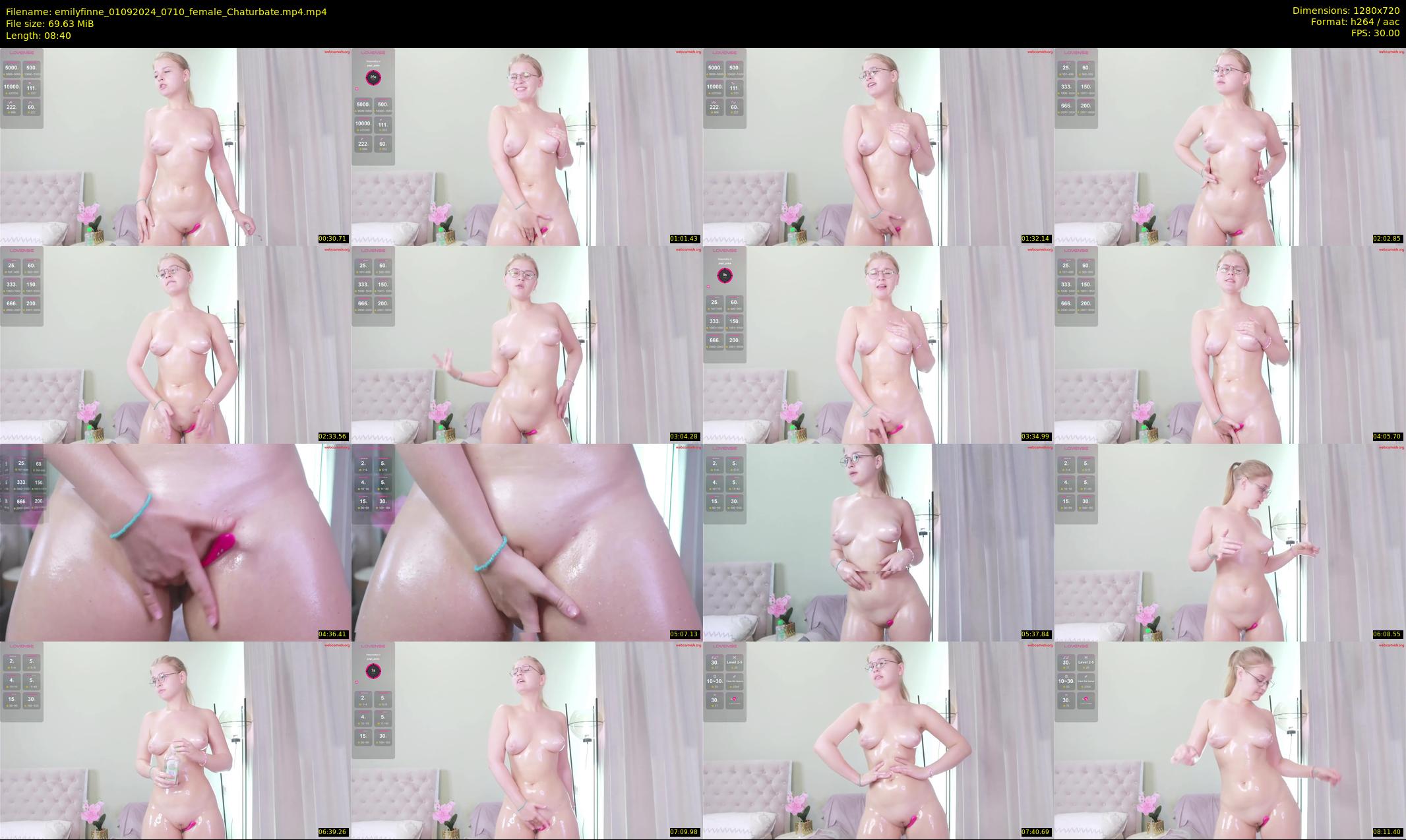 emilyfinne — 9 minute Chaturbate female cam show recording, 720p, Sep 1, 2024