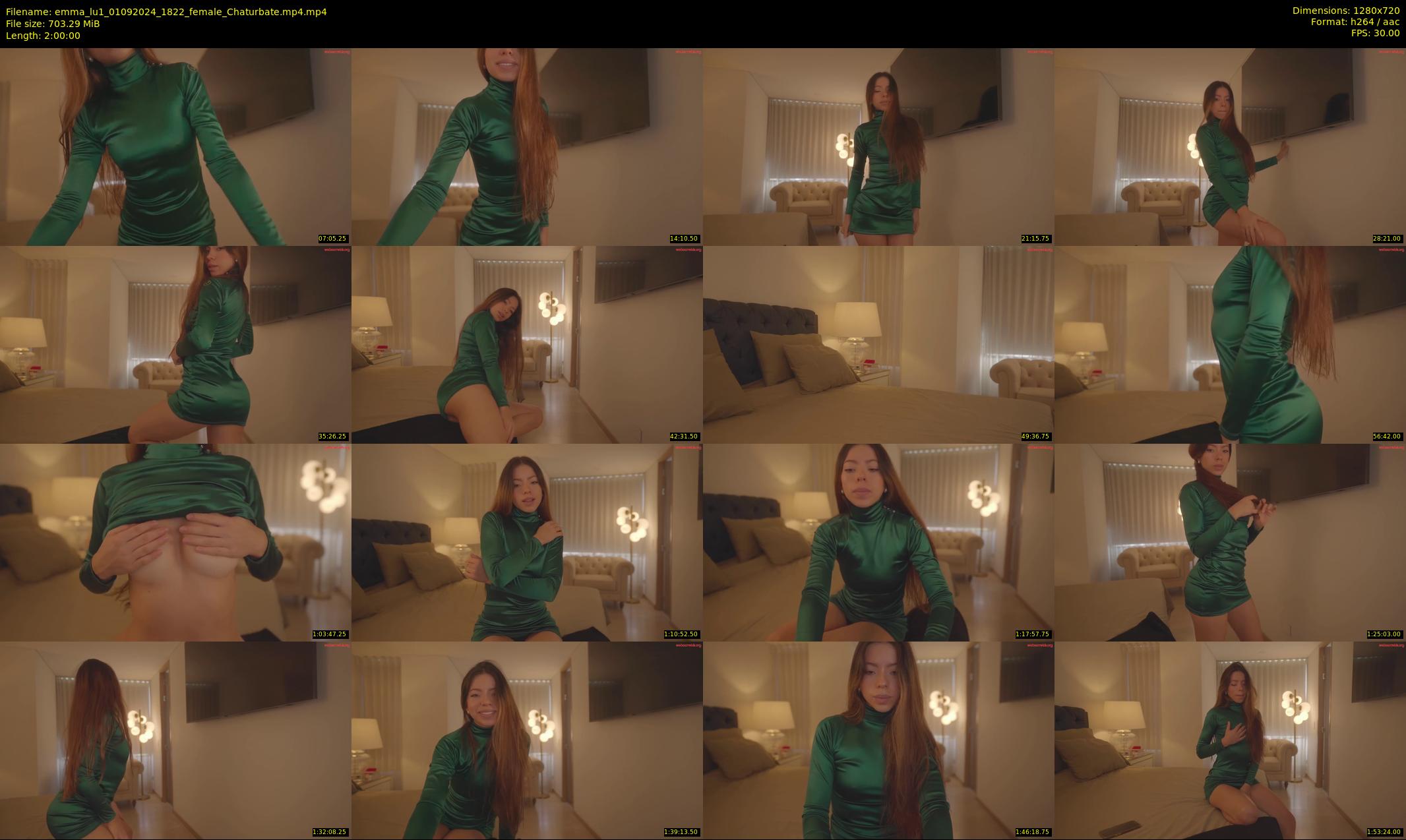emma_lu1 — 120 minute Chaturbate female cam show recording, 720p, Sep 1, 2024